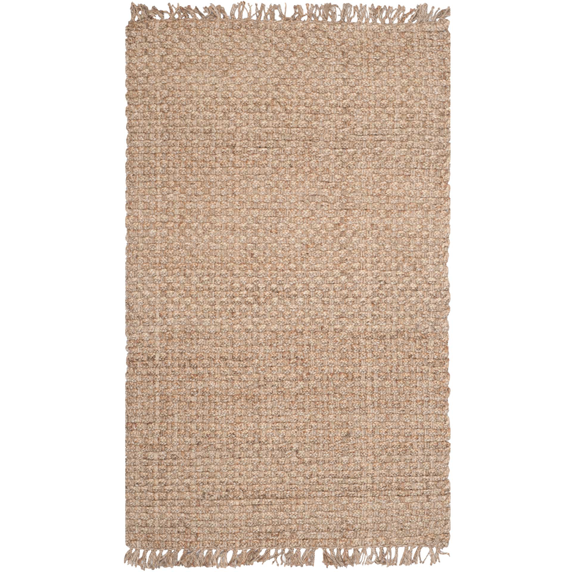 Natural Fiber Tassel Natural Area Rug - Image 3