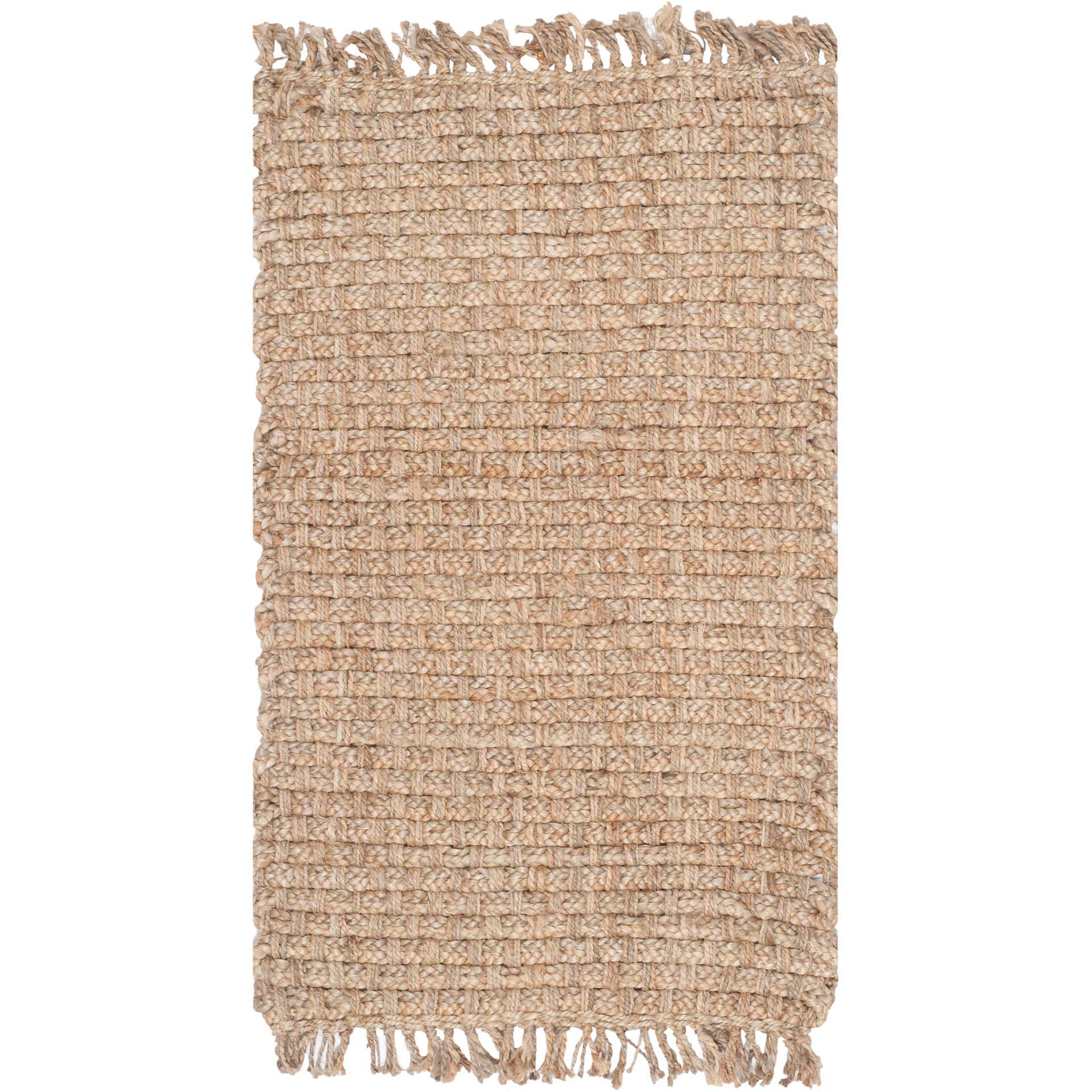 Natural Fiber Tassel Natural Area Rug - Image 4