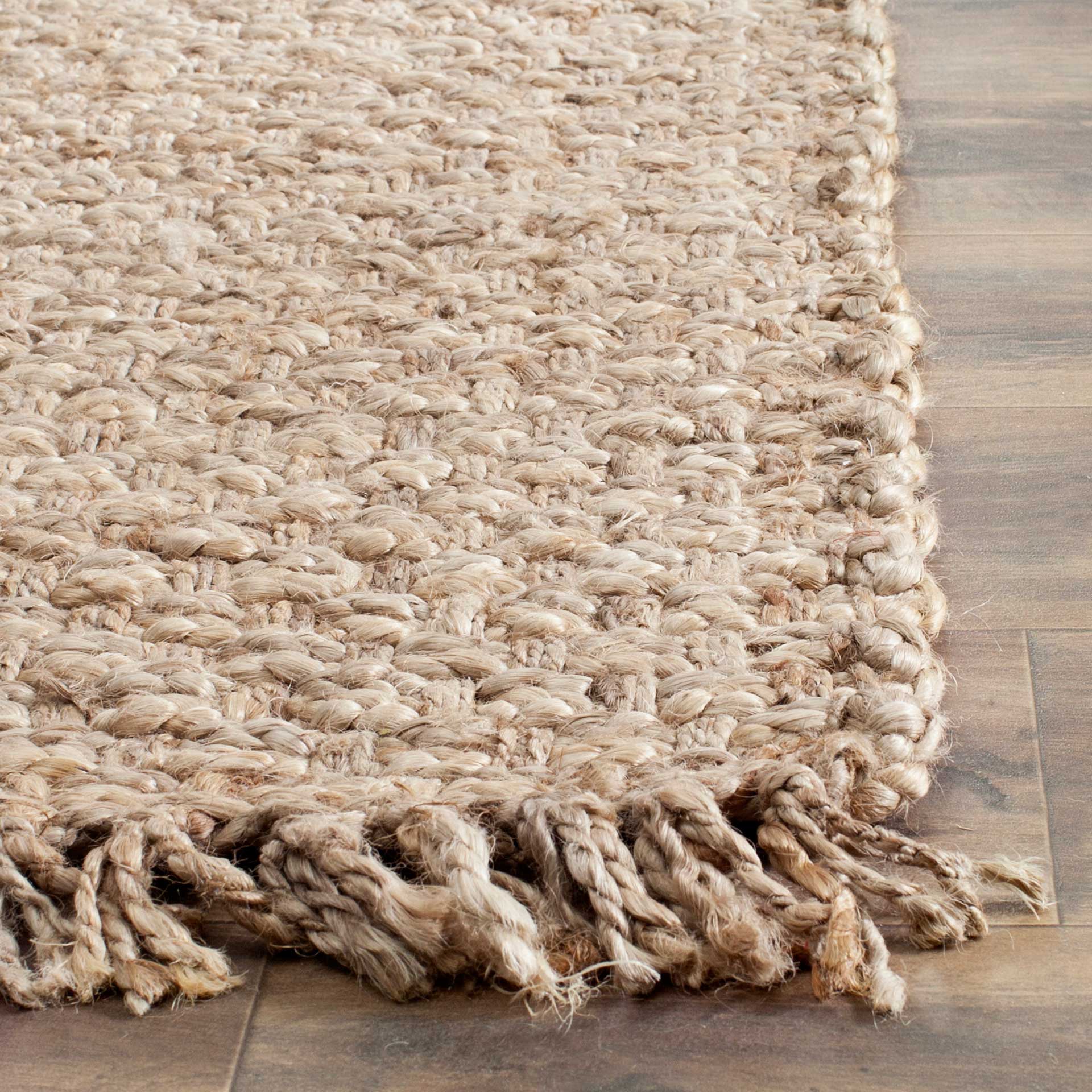 Natural Fiber Tassel Natural Area Rug - Image 5