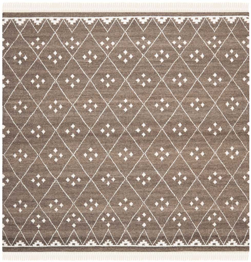 Natural Kilim Brown/Ivory Area Rug - Image 2