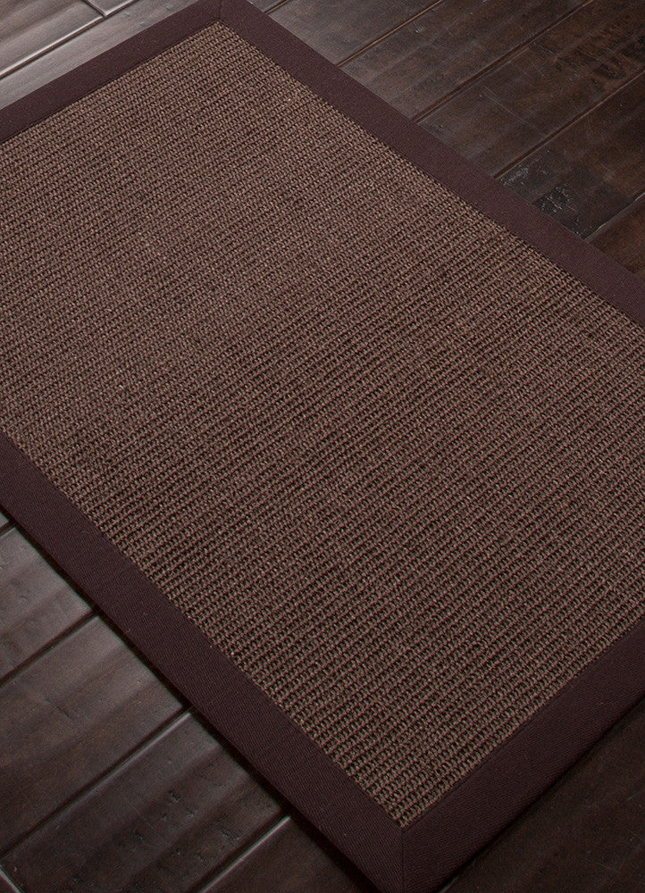 Naturals Palm Beach Coffee Brown Area Rug - Image 2