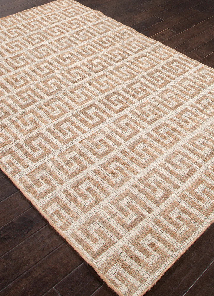 Naturals Urbane White/Light Peach Area Rug - Image 2
