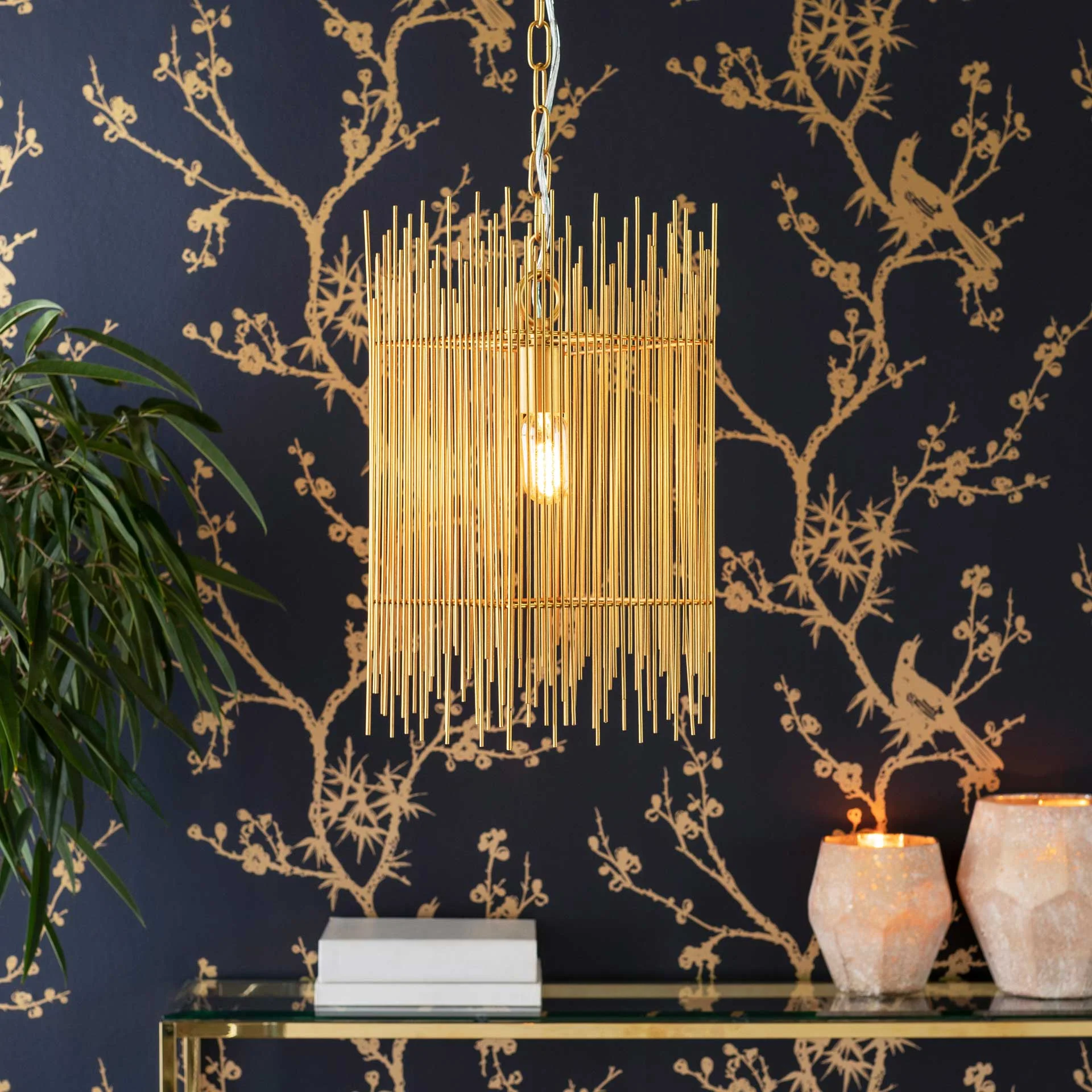 Nayeli Ceiling Lamp Gold - Image 5