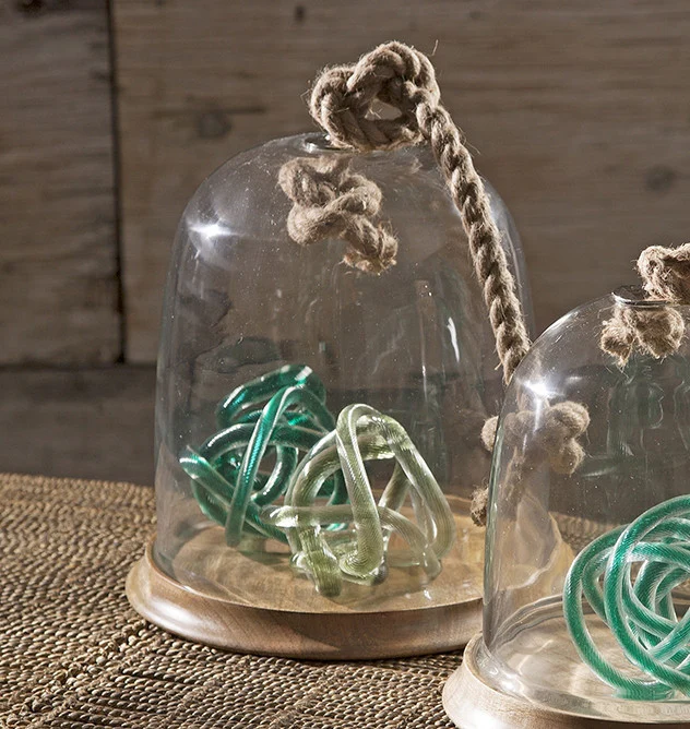 Nelson Small Cloche w/ Rope - Image 2