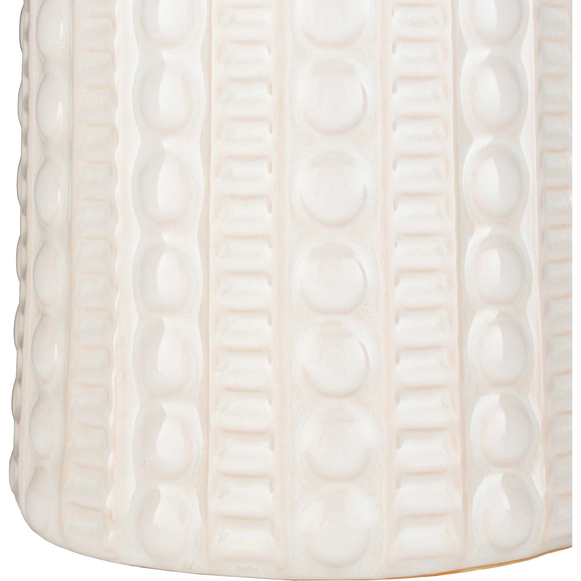 Nelson Table Lamp Camel/White/Ivory - Image 4