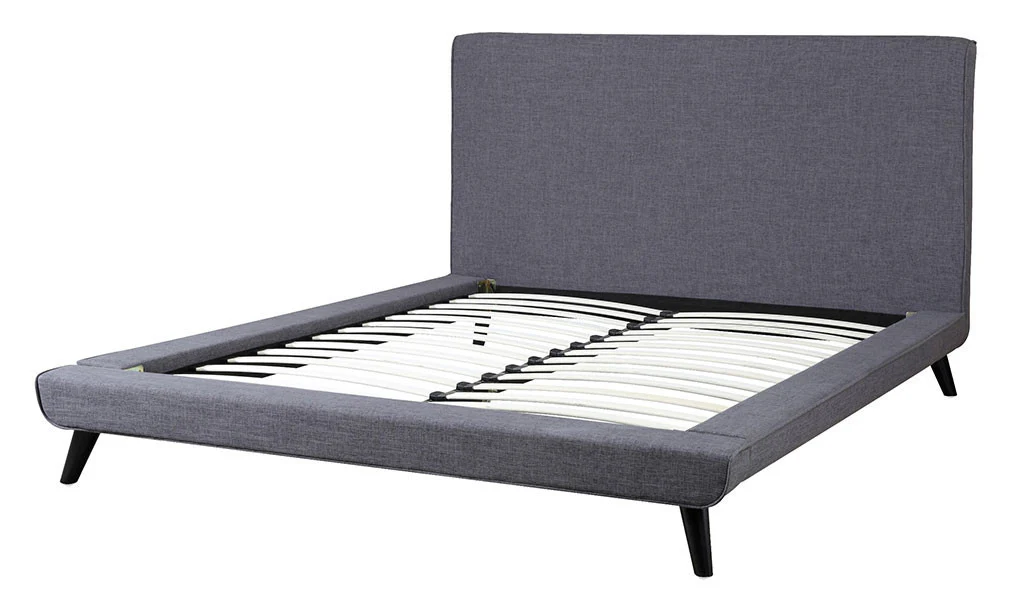 Neo Linen Bed Gray - Image 3
