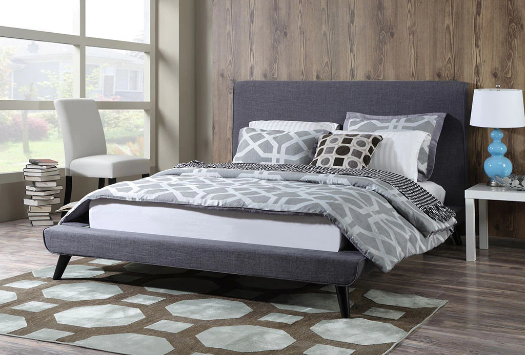 Neo Linen Bed Gray - Image 6