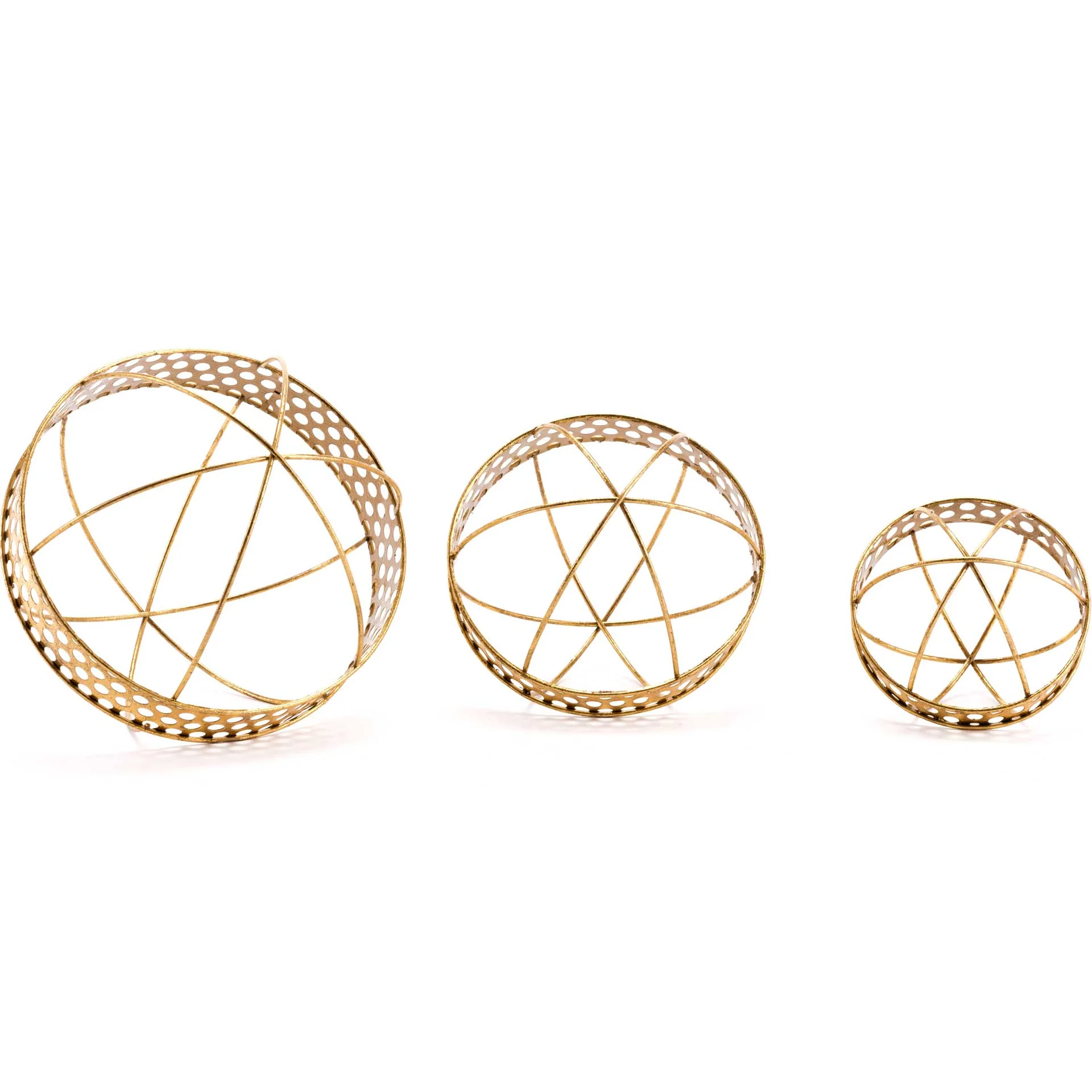 Neptuno Orbs Gold (Set of 3) - Image 2