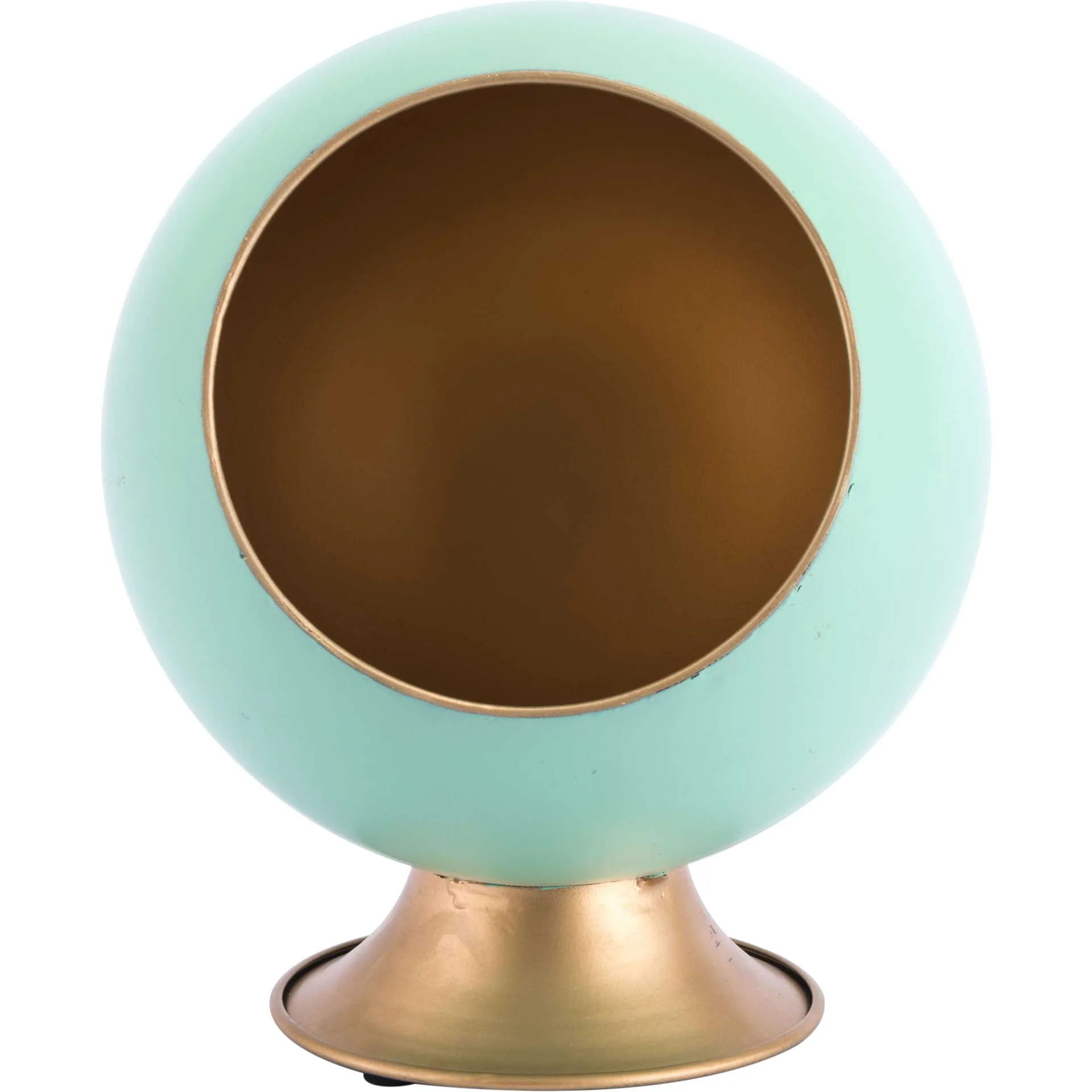 Nest Small Metal Planter Green - Image 2