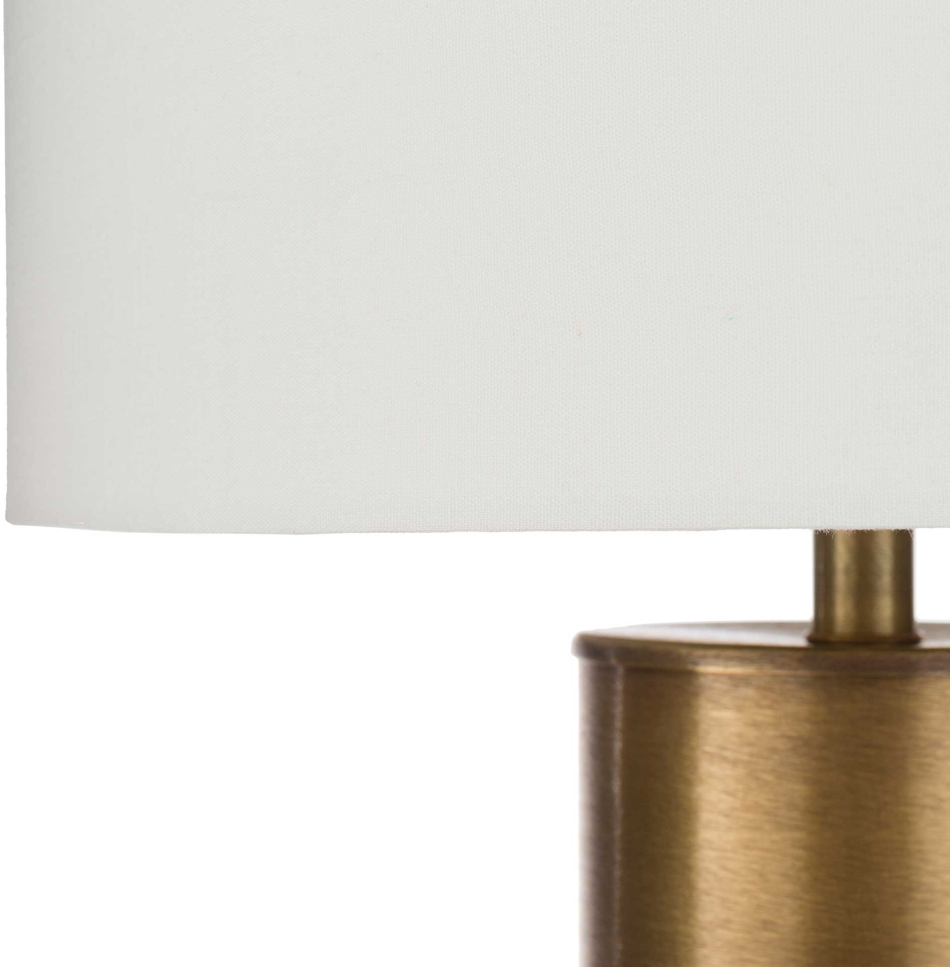 Nevaeh Table Lamp White/Brass/Brown - Image 2