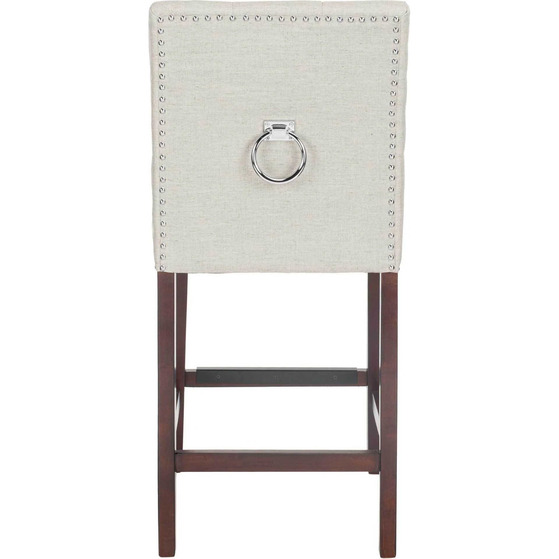 Nial Bar Stool Light Gray (Set of 2) - Image 11