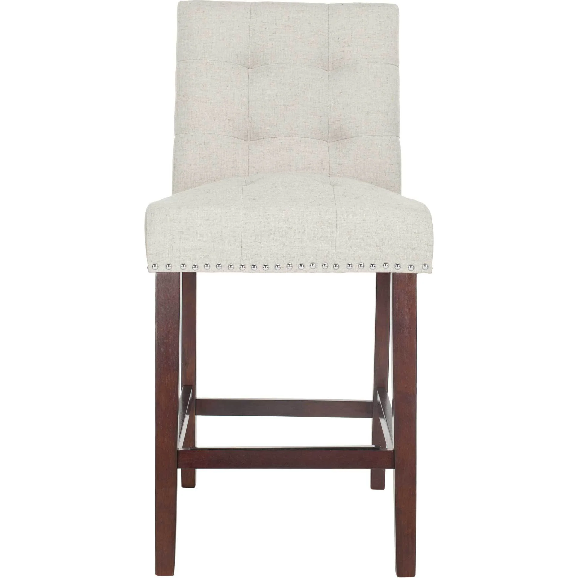 Nial Bar Stool Light Gray (Set of 2) - Image 9