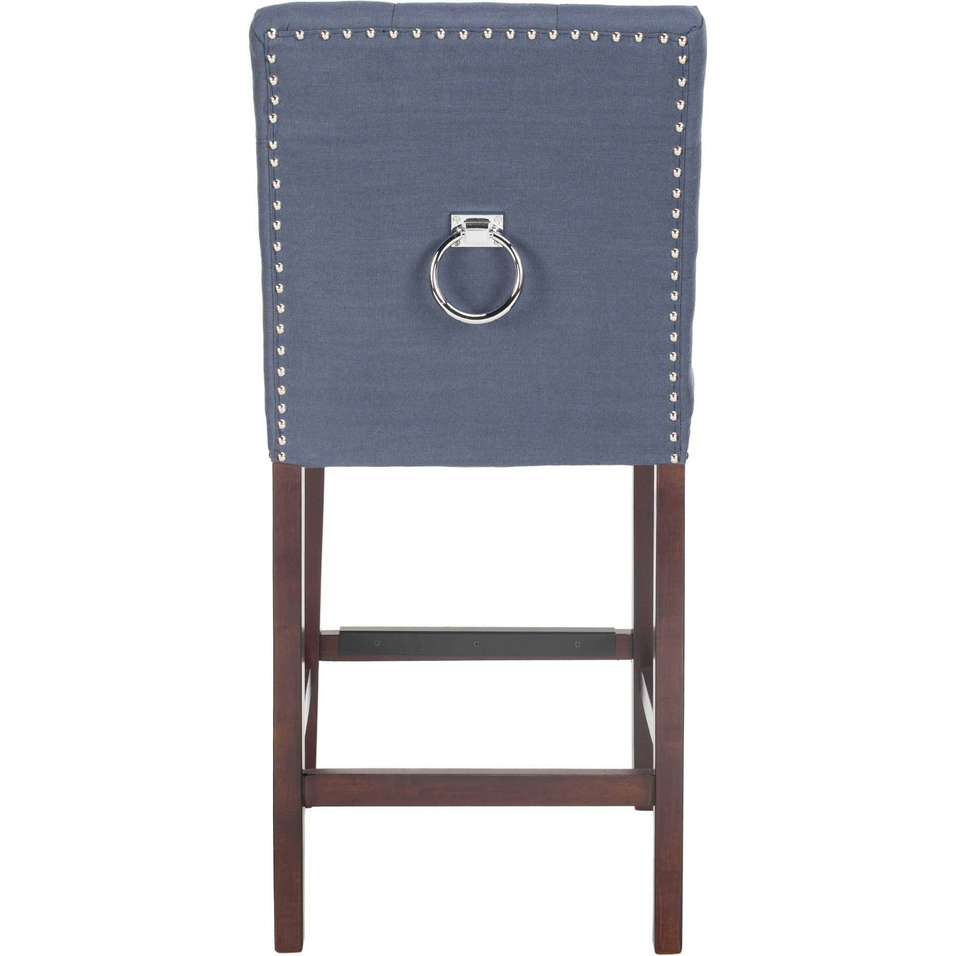 Nial Bar Stool Navy (Set of 2) - Image 11
