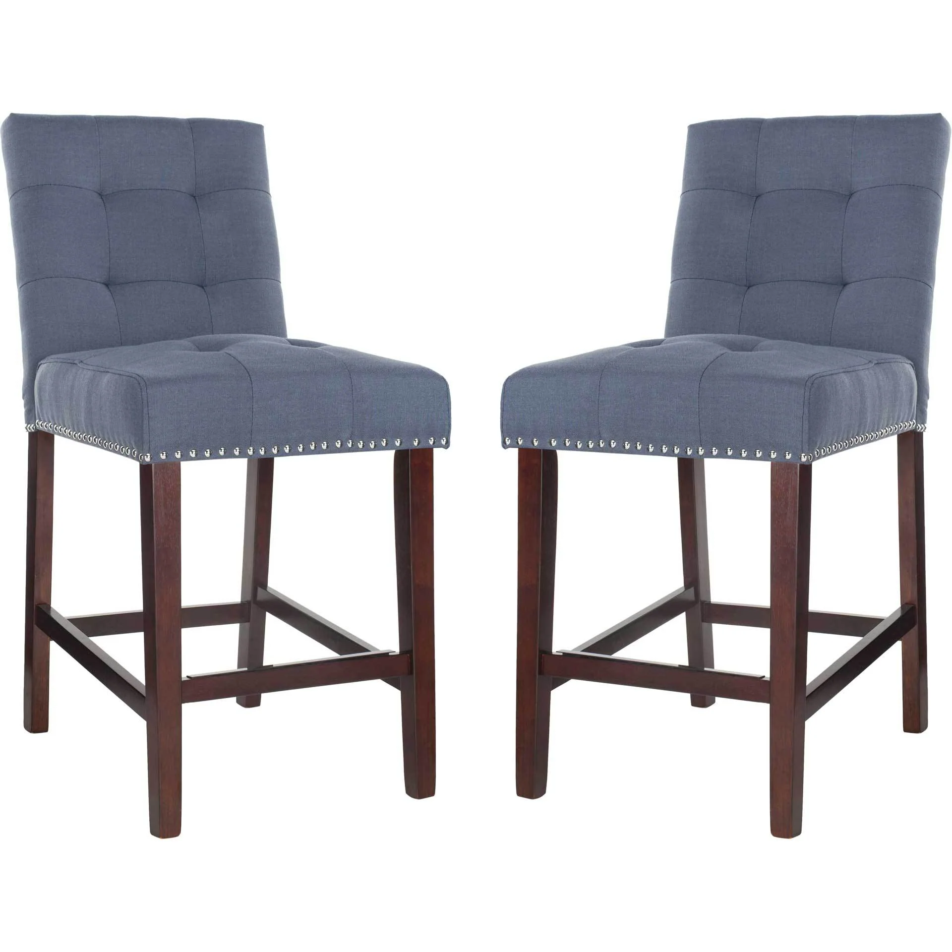 Nial Bar Stool Navy (Set of 2) - Image 13