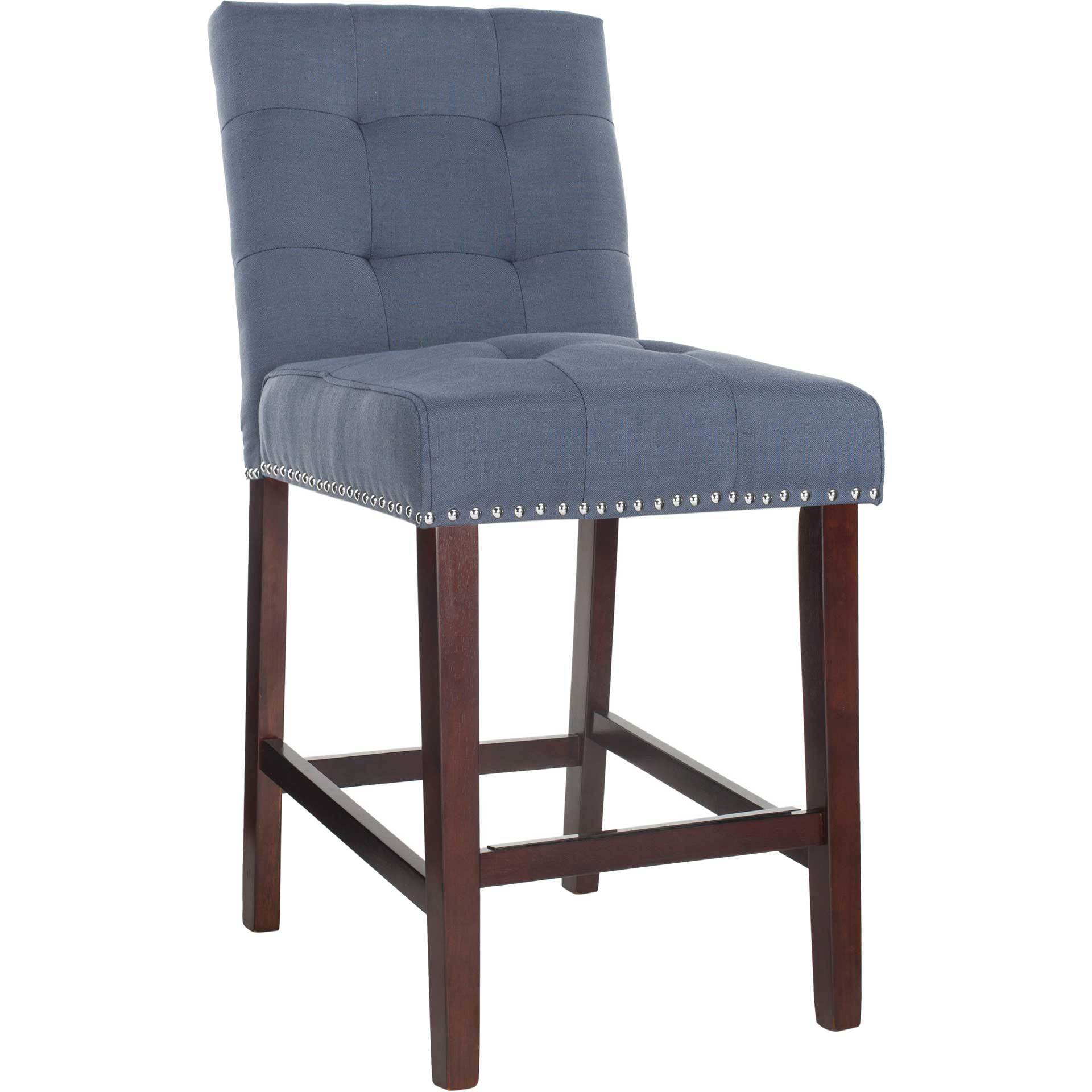 Nial Bar Stool Navy (Set of 2) - Image 8
