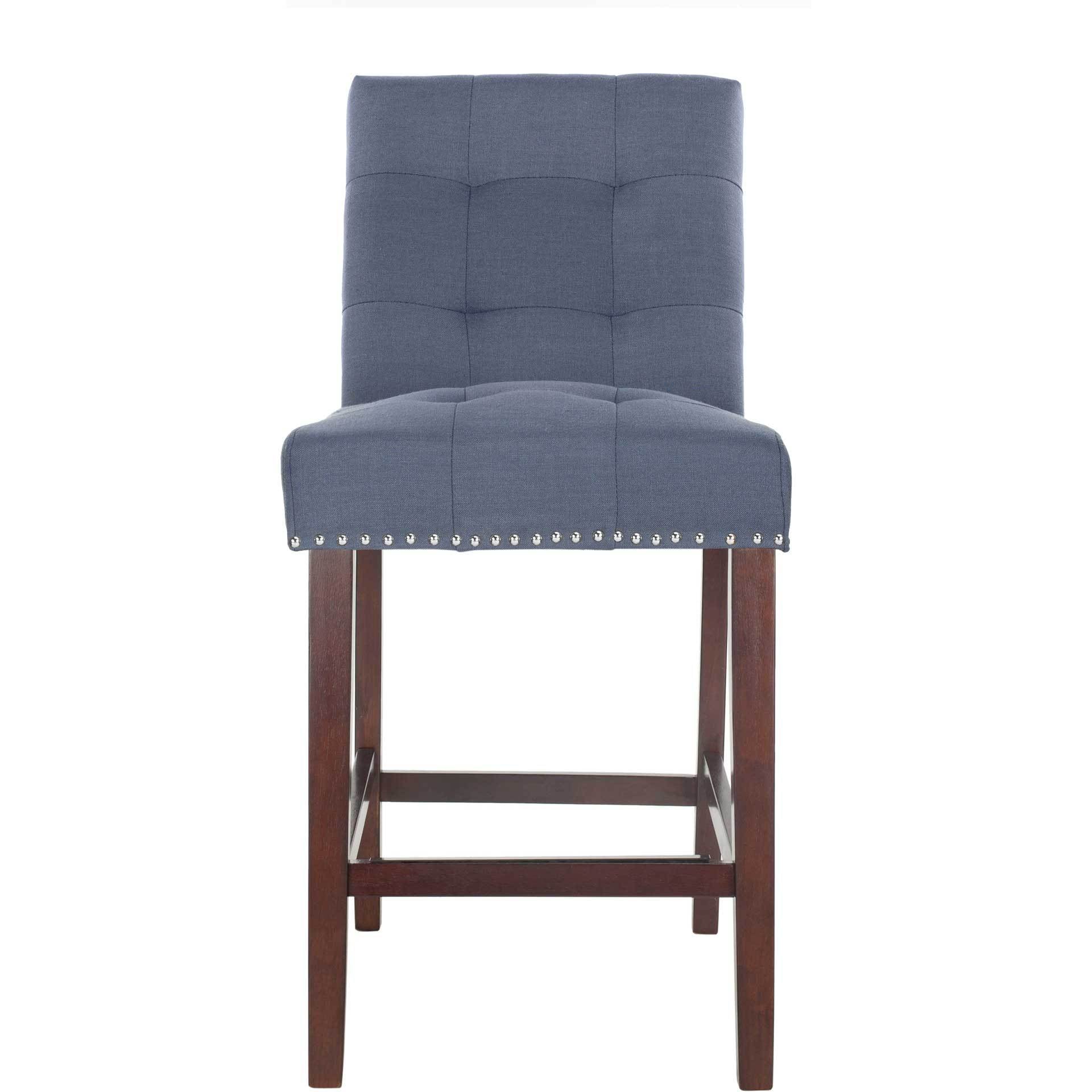 Nial Bar Stool Navy (Set of 2) - Image 9