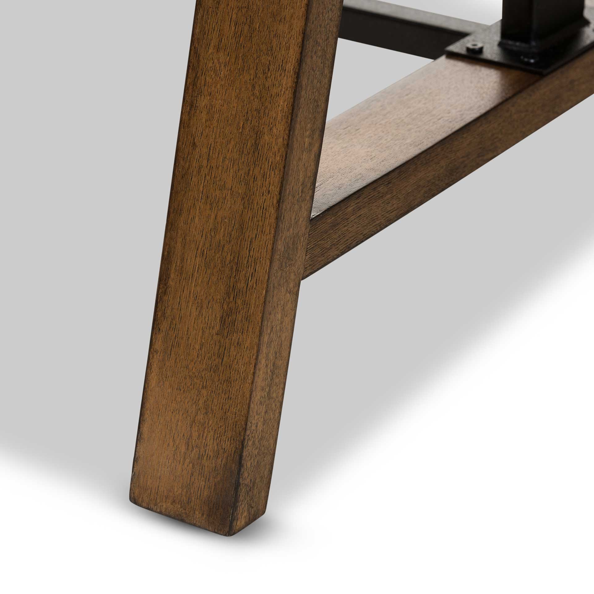 Niam Adjustable Height Desk Brown/Black - Image 6
