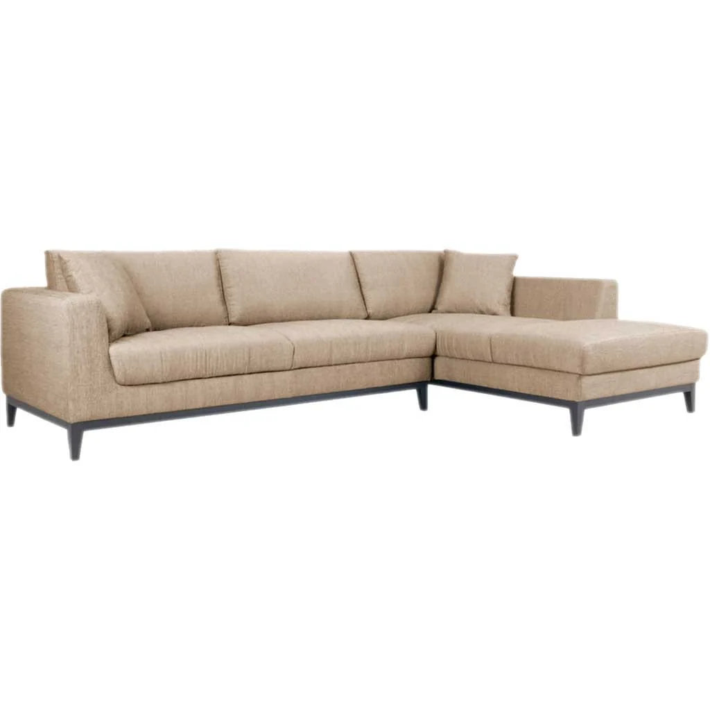 Nicholas Fabric Sectional Cappuccino - Image 6