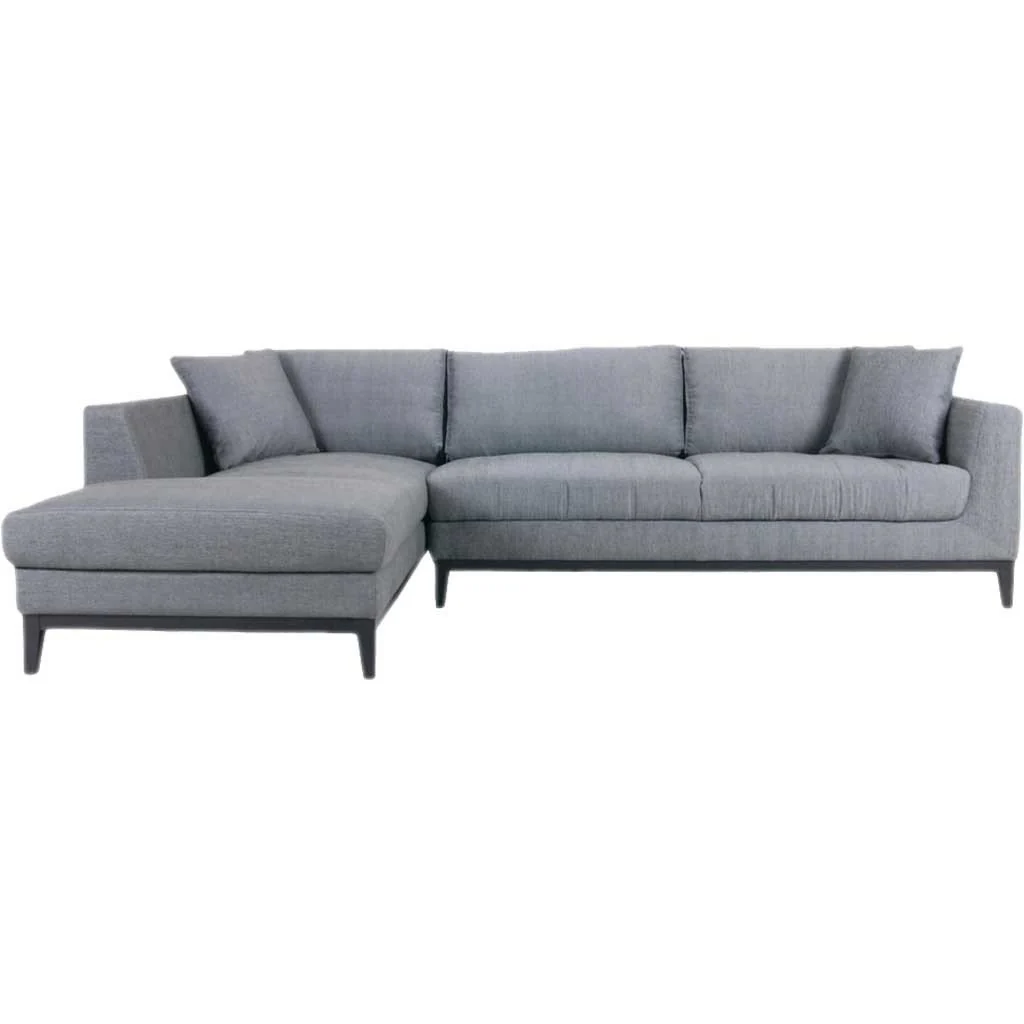 Nicholas Fabric Sectional Gray