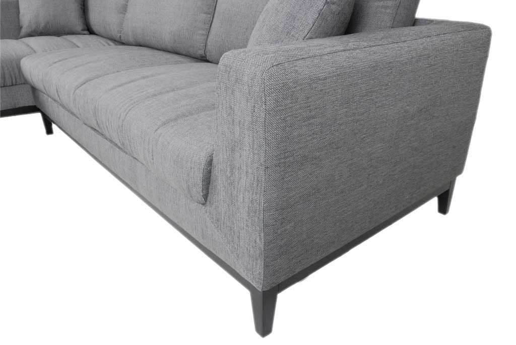Nicholas Fabric Sectional Gray - Image 5
