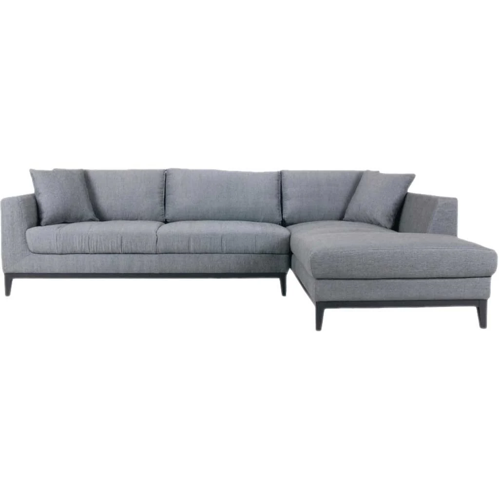 Nicholas Fabric Sectional Gray - Image 6