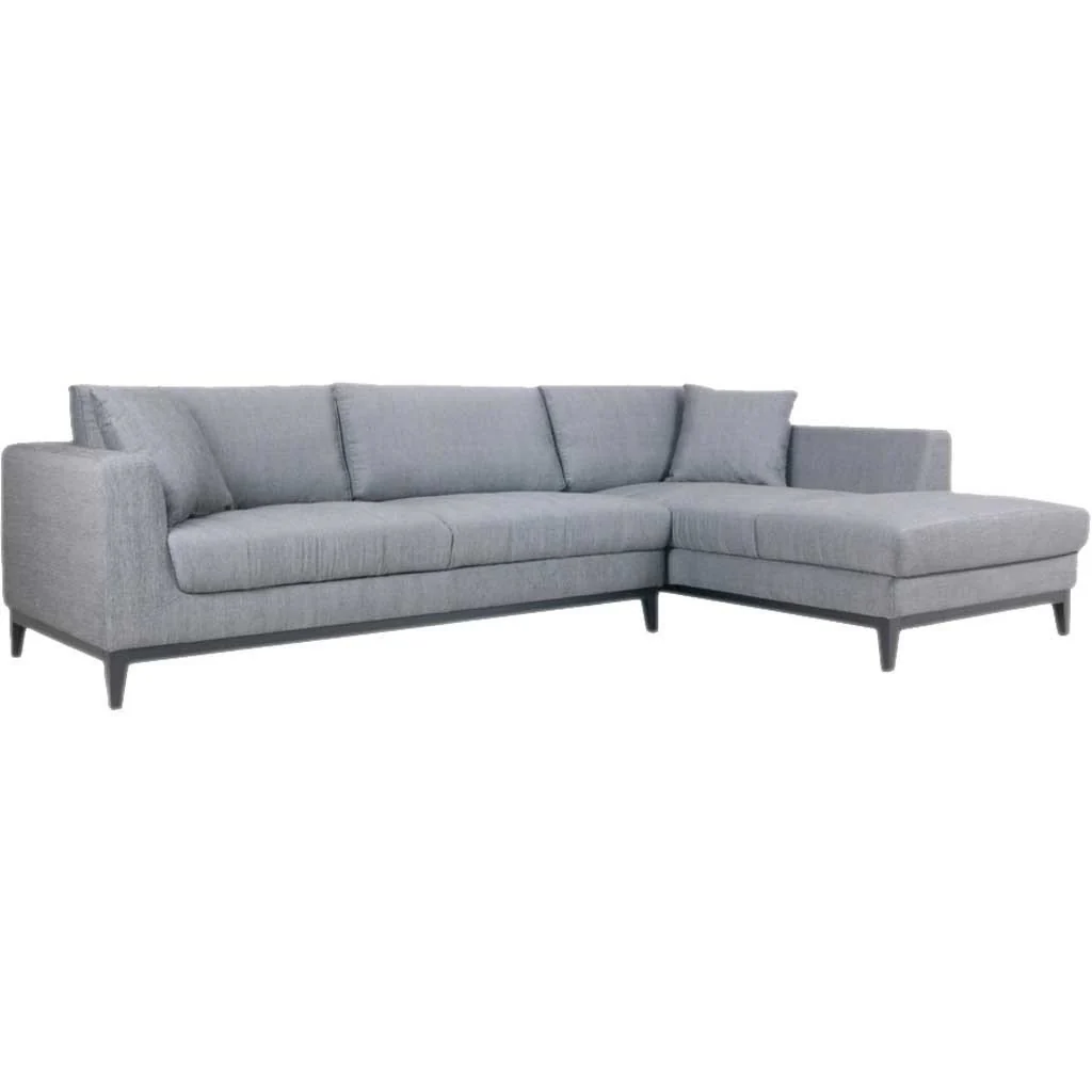 Nicholas Fabric Sectional Gray - Image 7