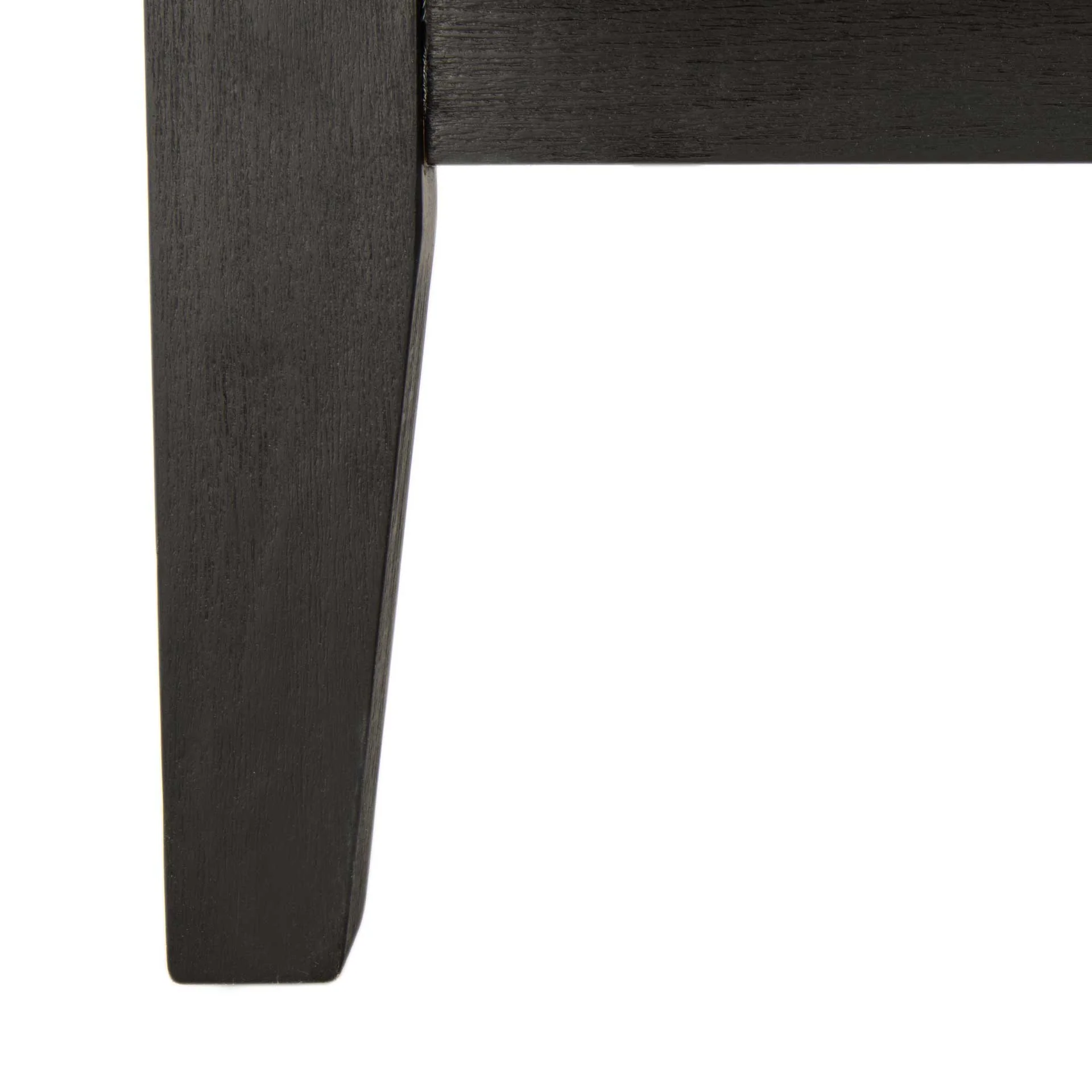 Nick Mid Century Accent Chair Bone White/Black - Image 9