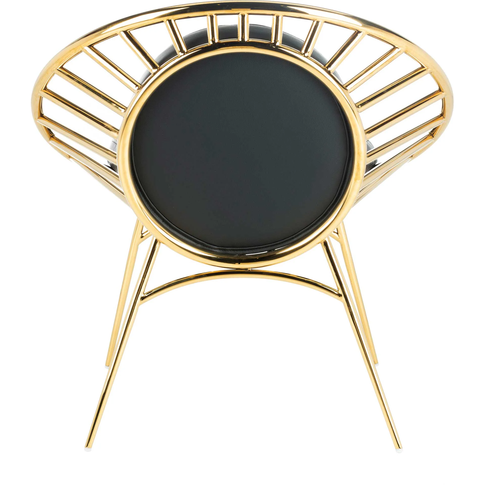 Nickolas Hoop Chair Black/Gold - Image 4