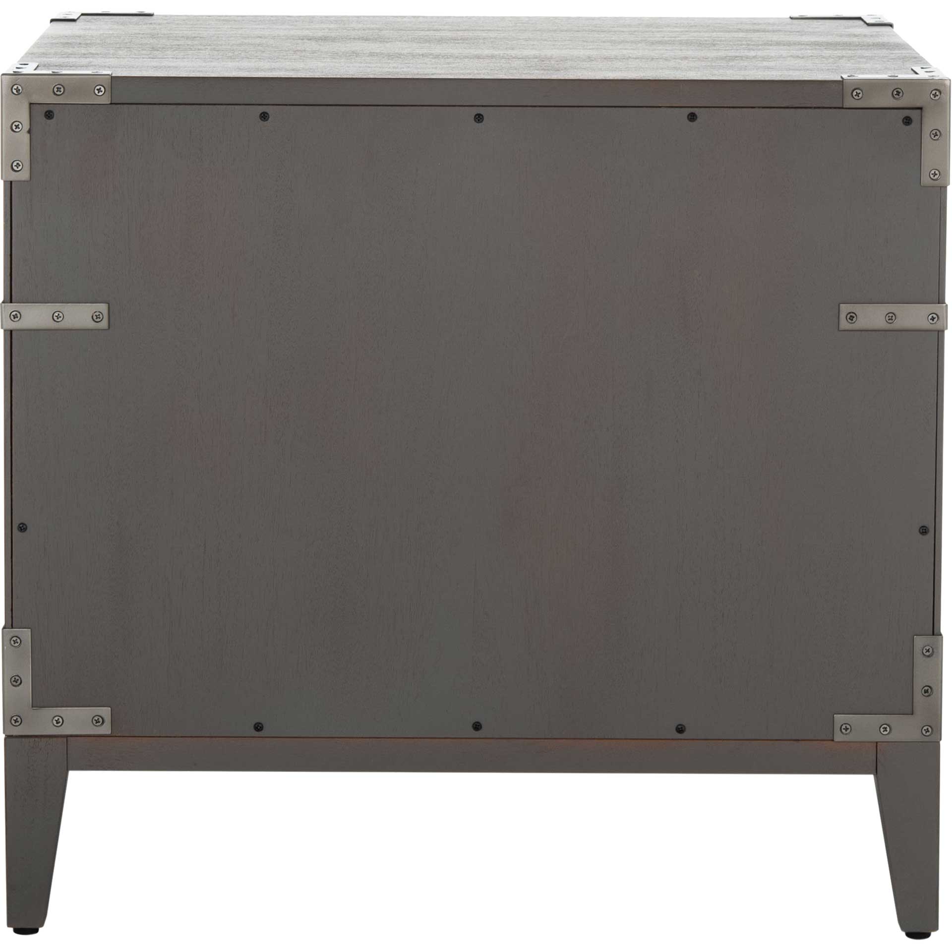Nico 1 Drawer Wood Nightstand Light Brown - Image 3