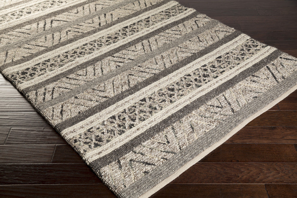 Nico Charcoal/Black Area Rug - Image 2