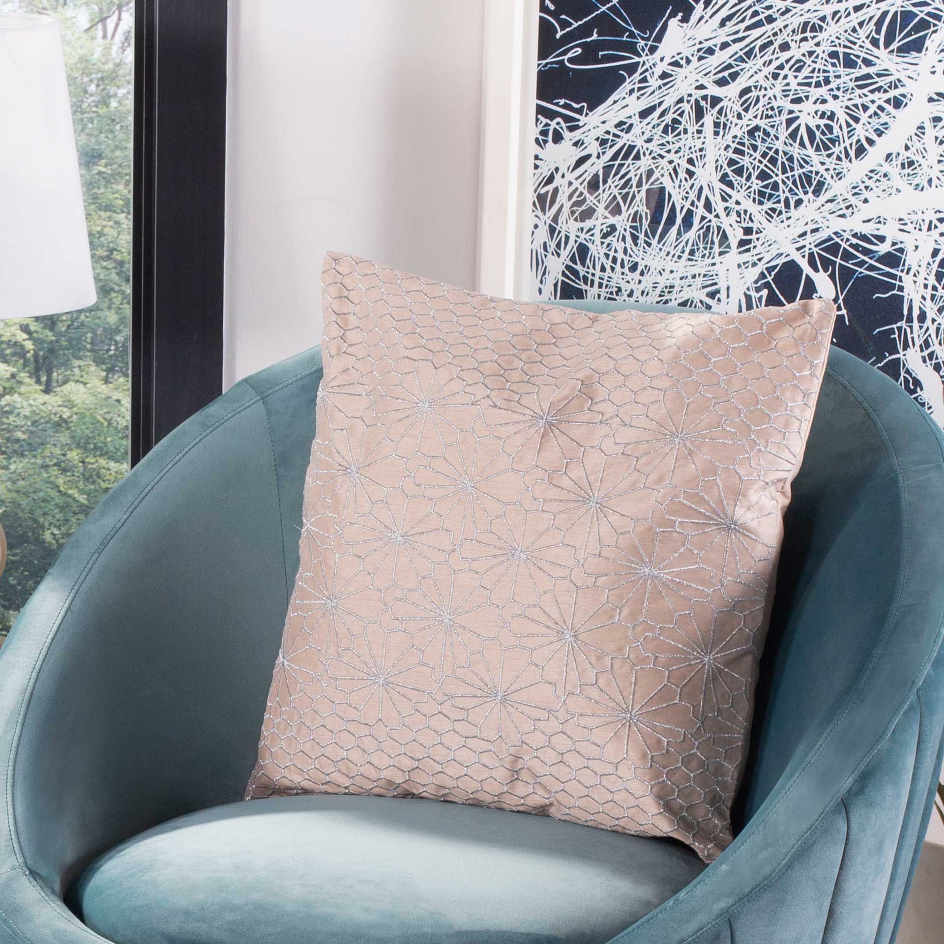 Nico Pillow Champagne/Silver - Image 5