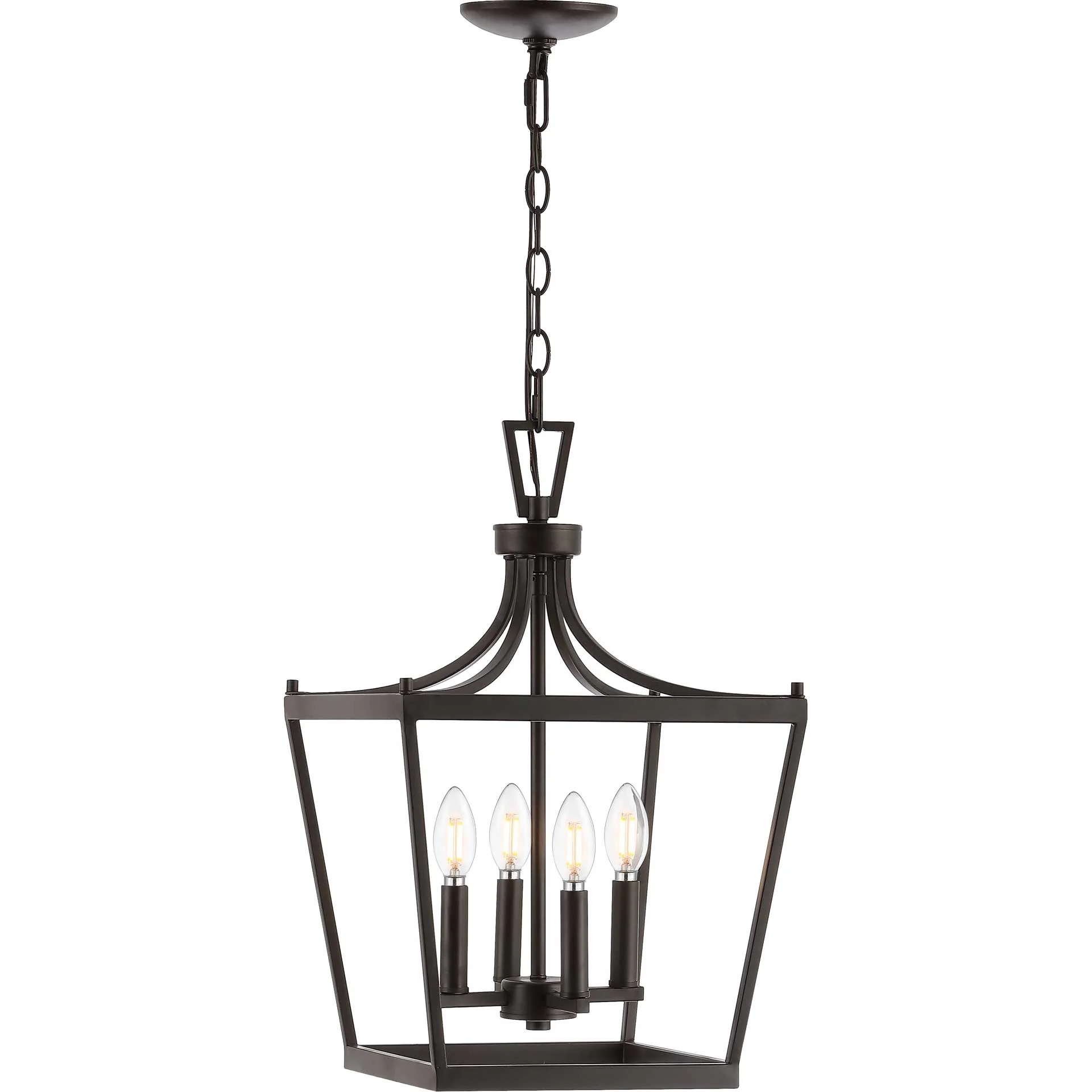 Nicolette 4 Light Pendant Bronze/Black - Image 2