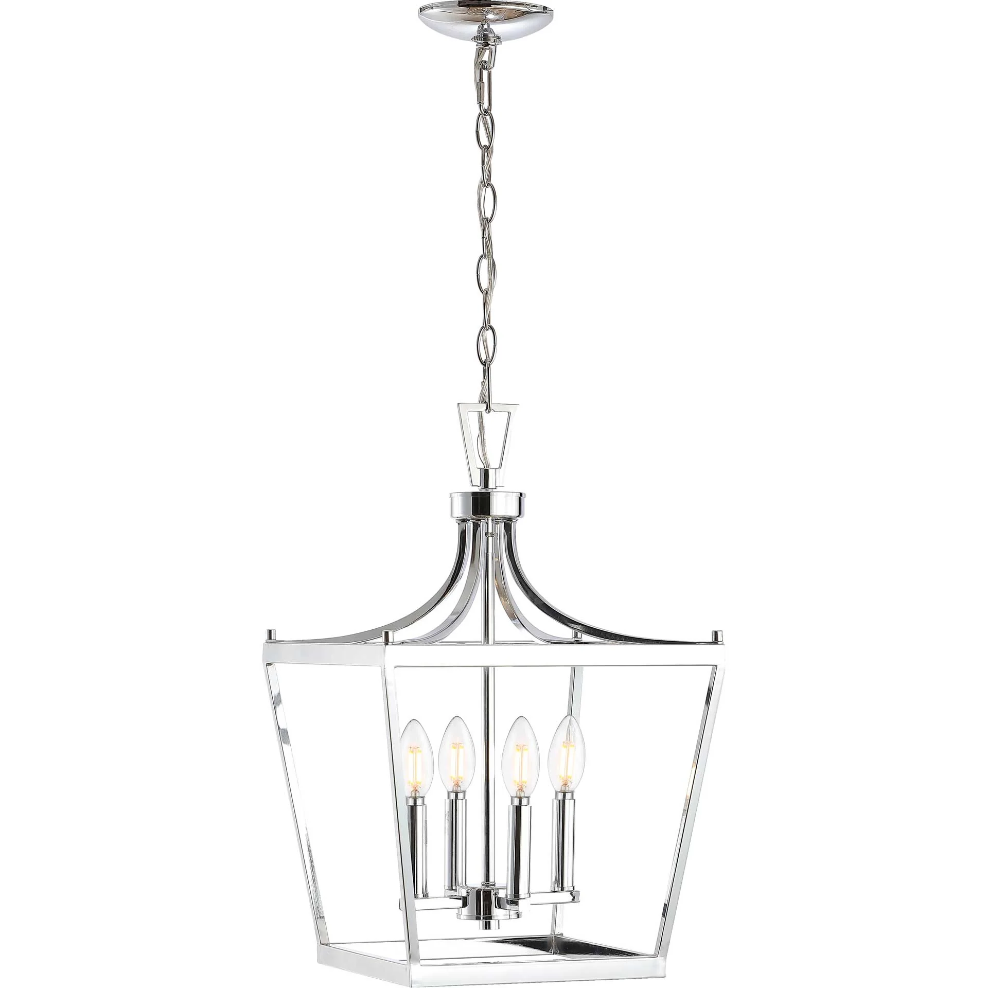 Nicolette 4 Light Pendant Chrome - Image 2