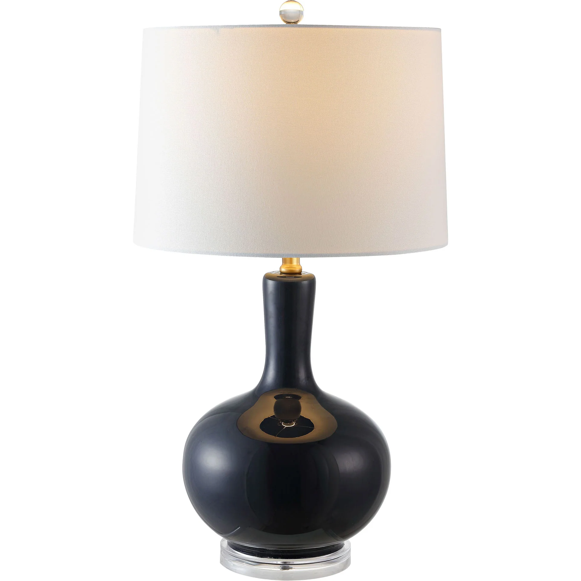 Nigel Table Lamps Navy/Clear (Set of 2) - Image 2
