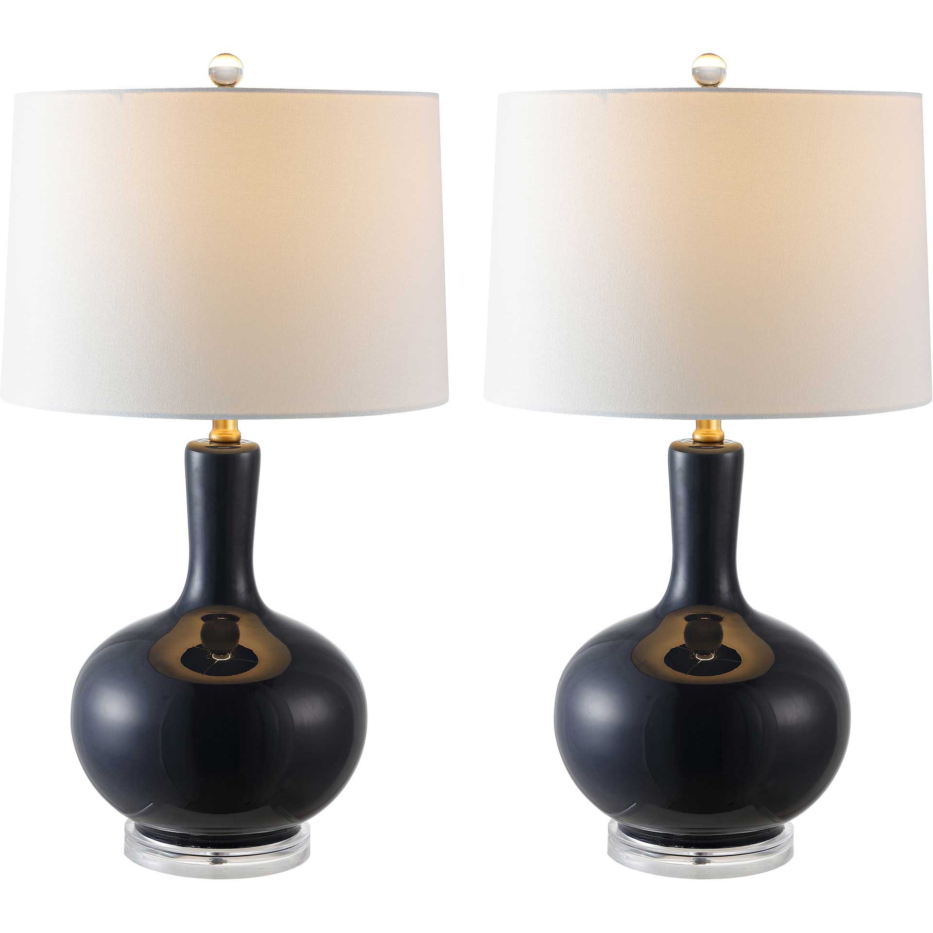Nigel Table Lamps Navy/Clear (Set of 2) - Image 4