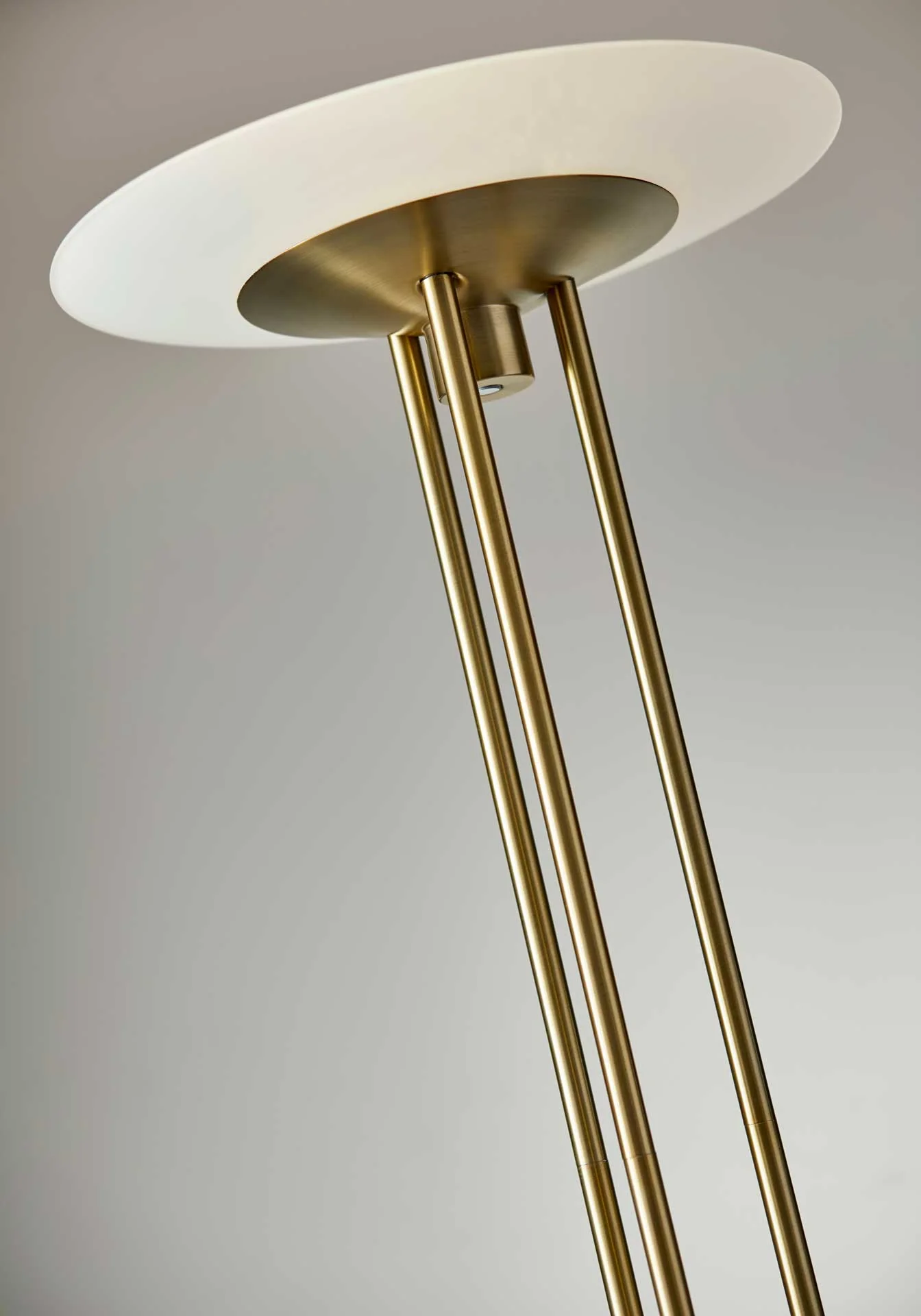 Nimes LED Torchiere Brass - Image 3
