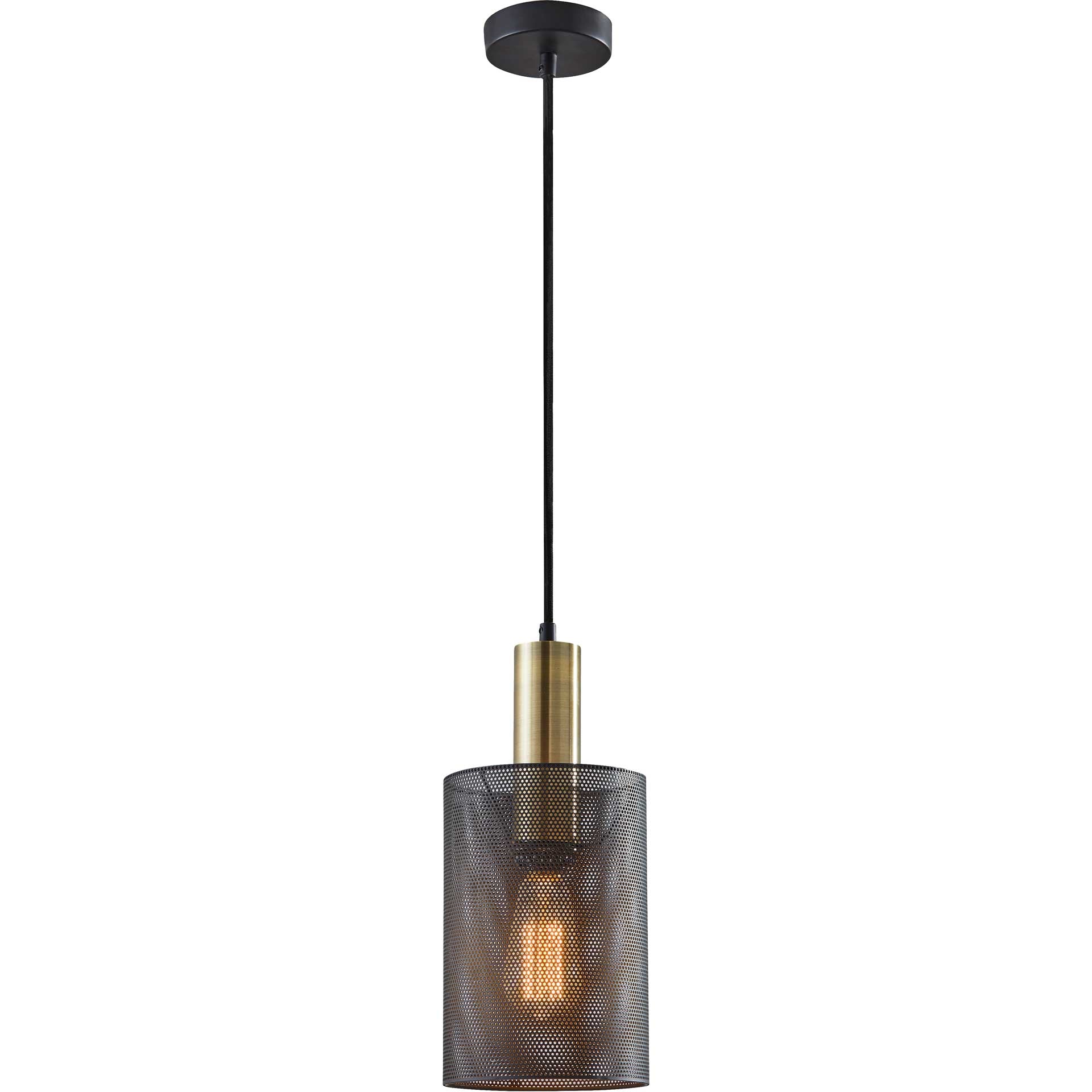 Niort Pendant Black/Antique Brass - Image 4