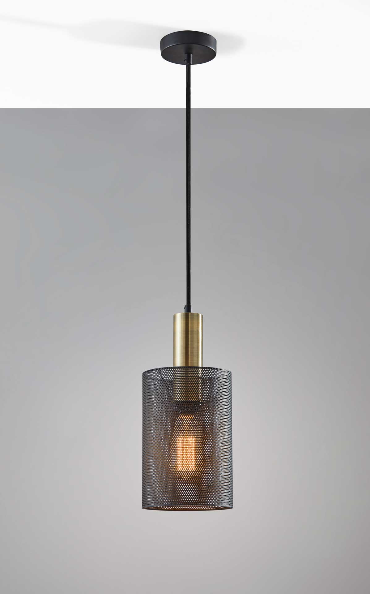 Niort Pendant Black/Antique Brass - Image 5