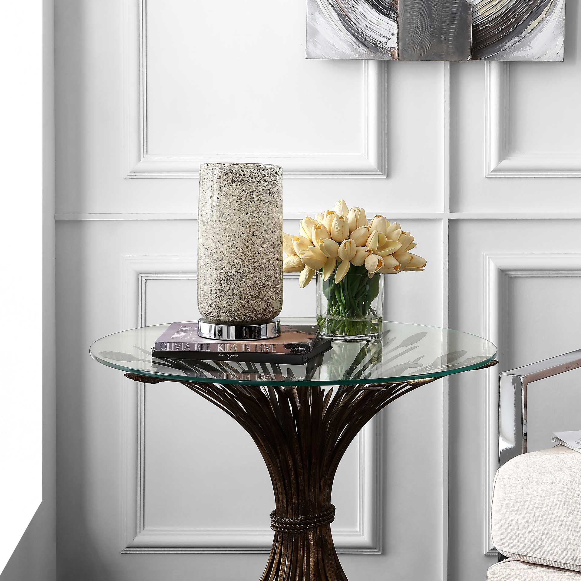 Noely Table Lamp Beige - Image 3