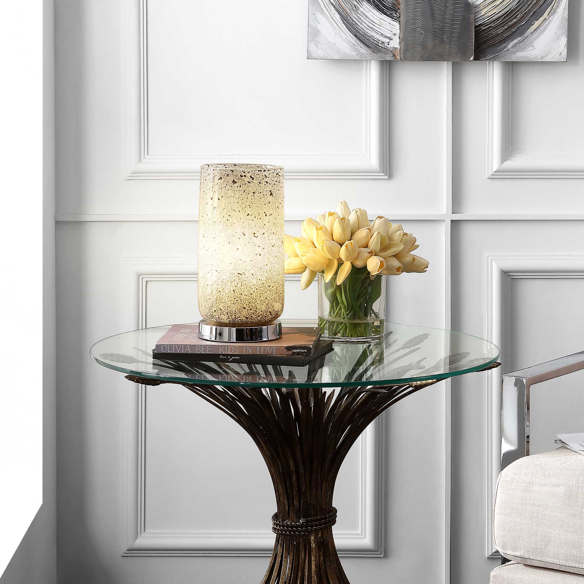 Noely Table Lamp Beige - Image 4