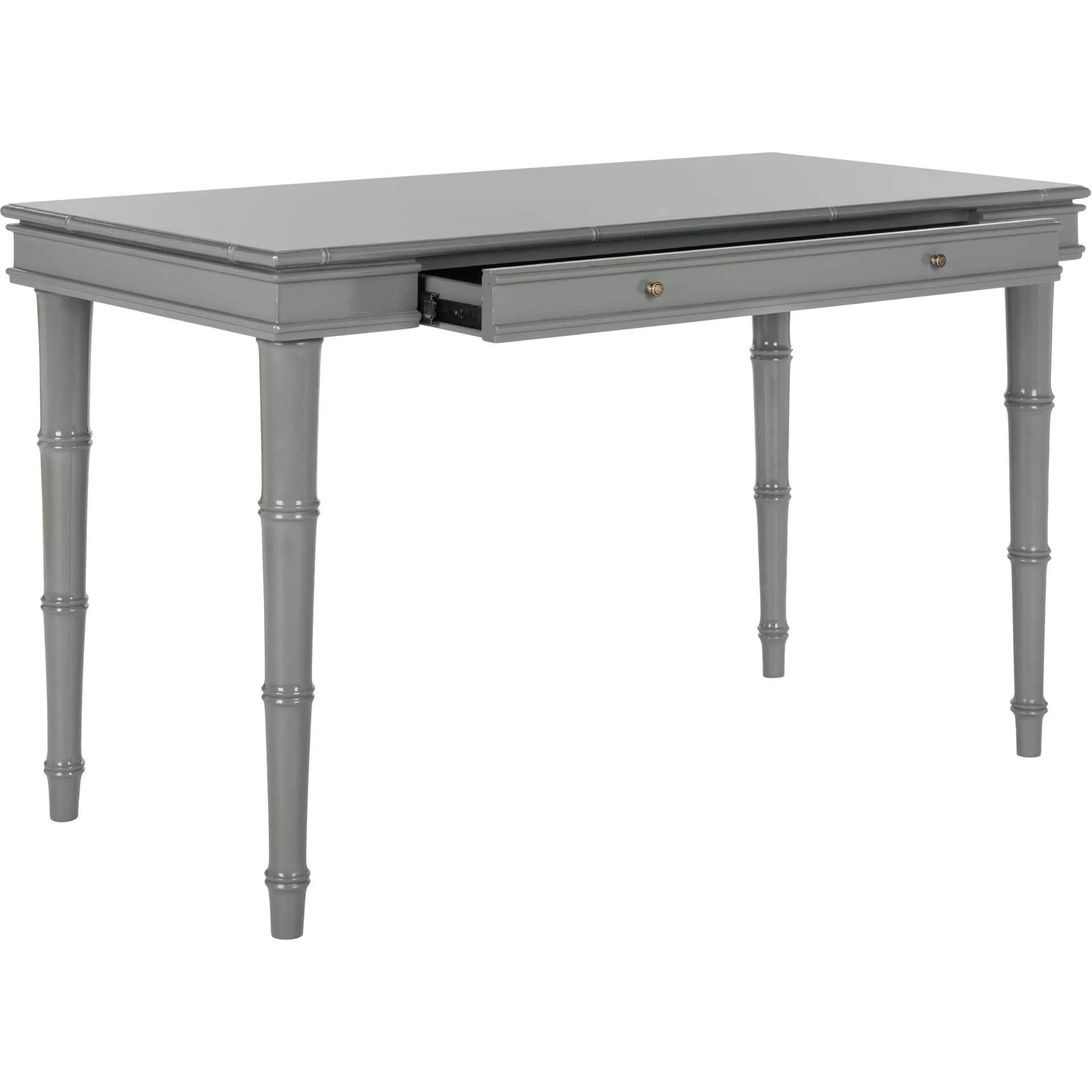 Noemi Coastal Writing Desk Gray - Image 2