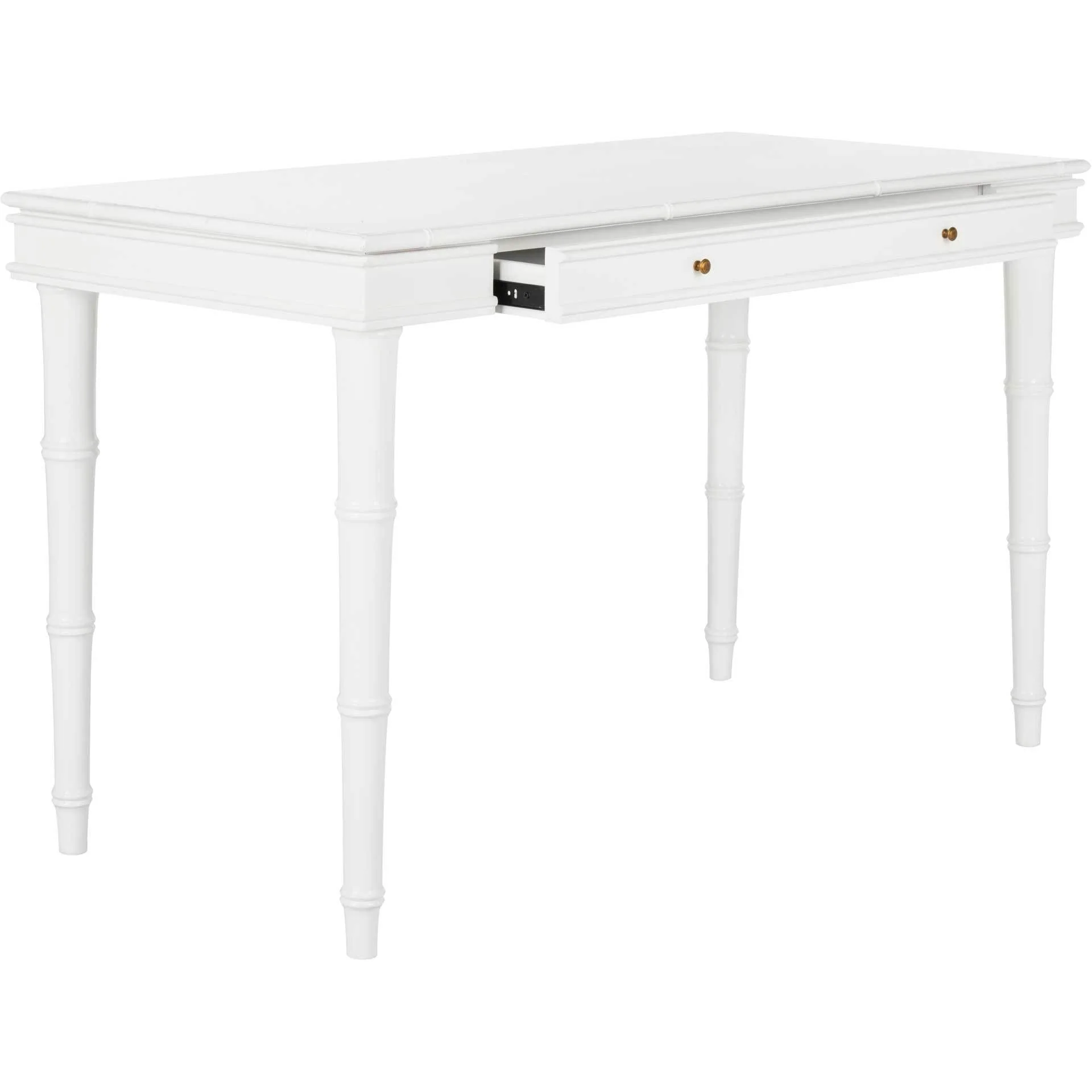 Noemi Coastal Writing Desk White - Image 2