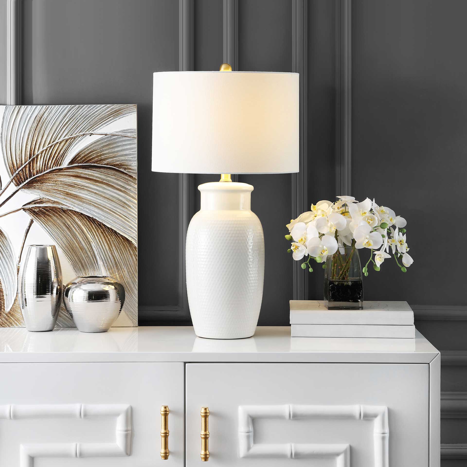 Nolita Table Lamp Ivory - Image 4