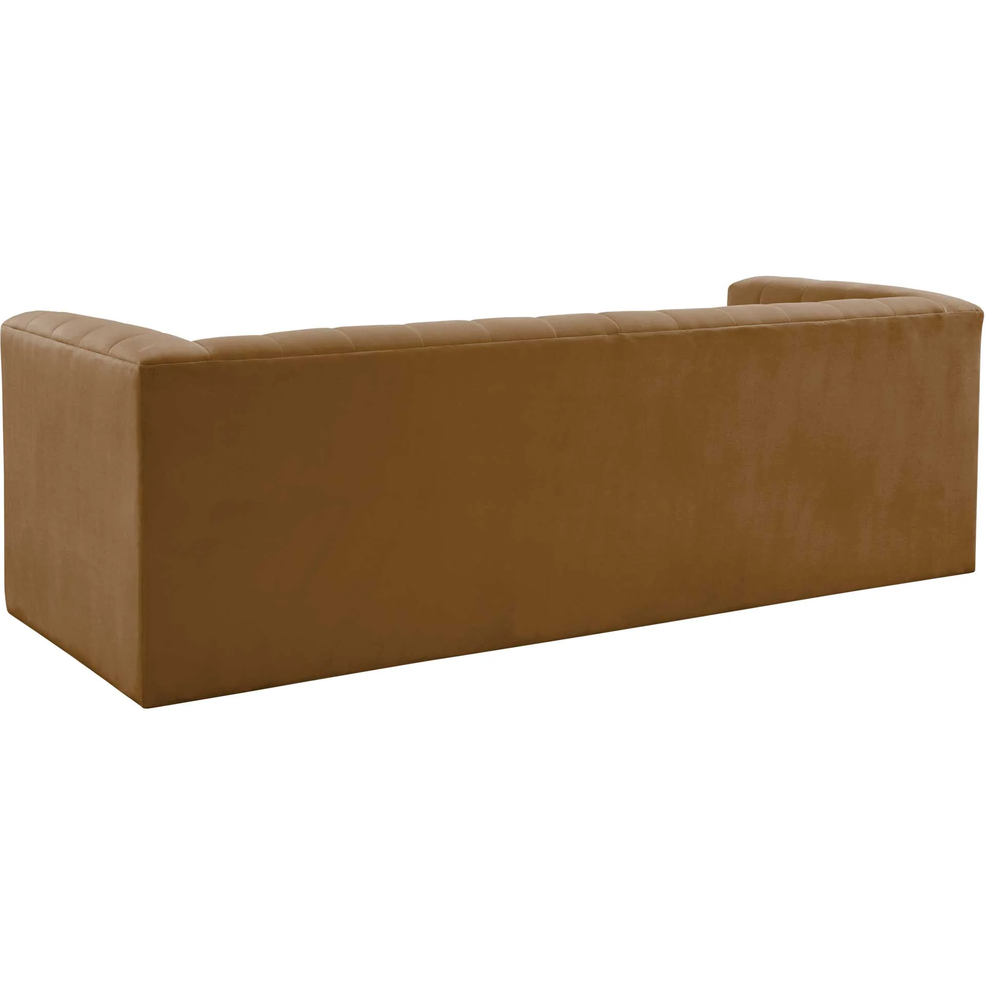 Nolita Velvet Sofa Cognac - Image 3