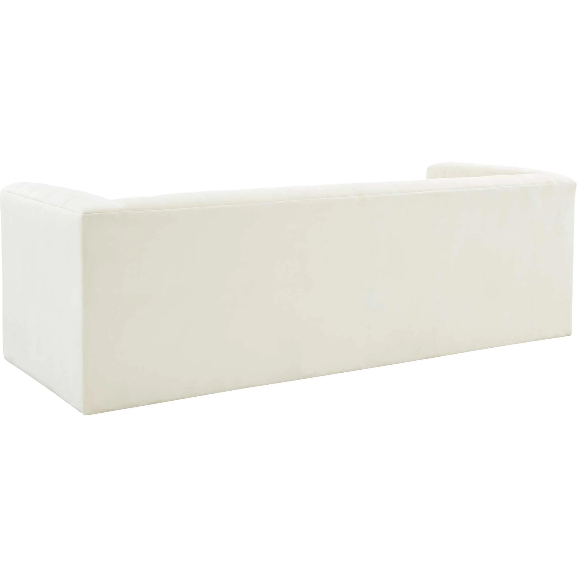 Nolita Velvet Sofa Cream - Image 3