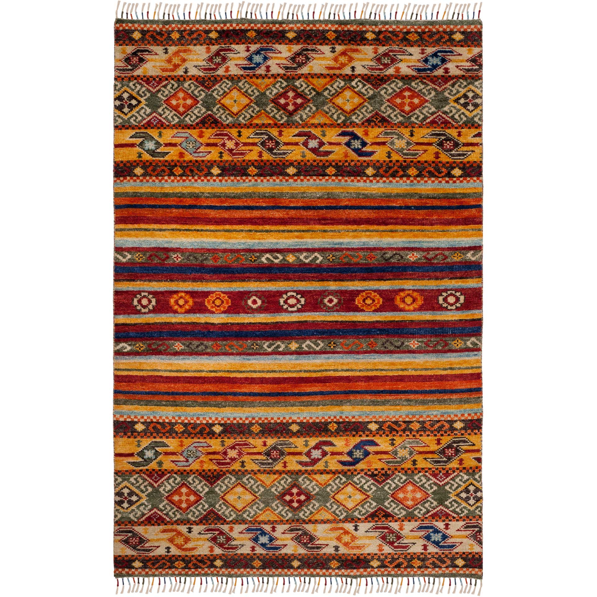 Nomad Red/Multi Area Rug - Image 2