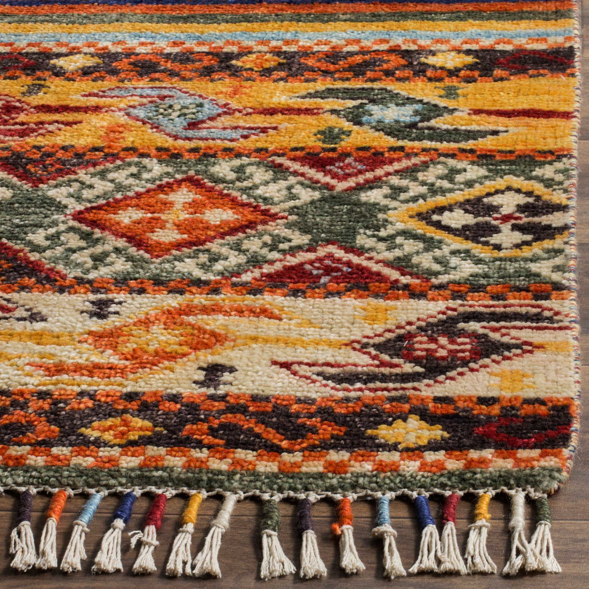 Nomad Red/Multi Area Rug - Image 3