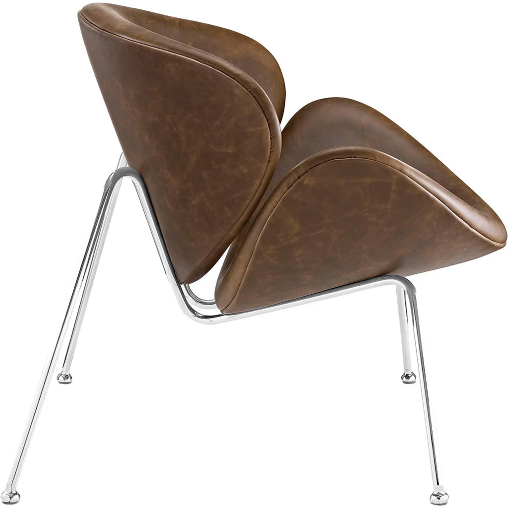 Nora Lounge Chair Brown - Image 2