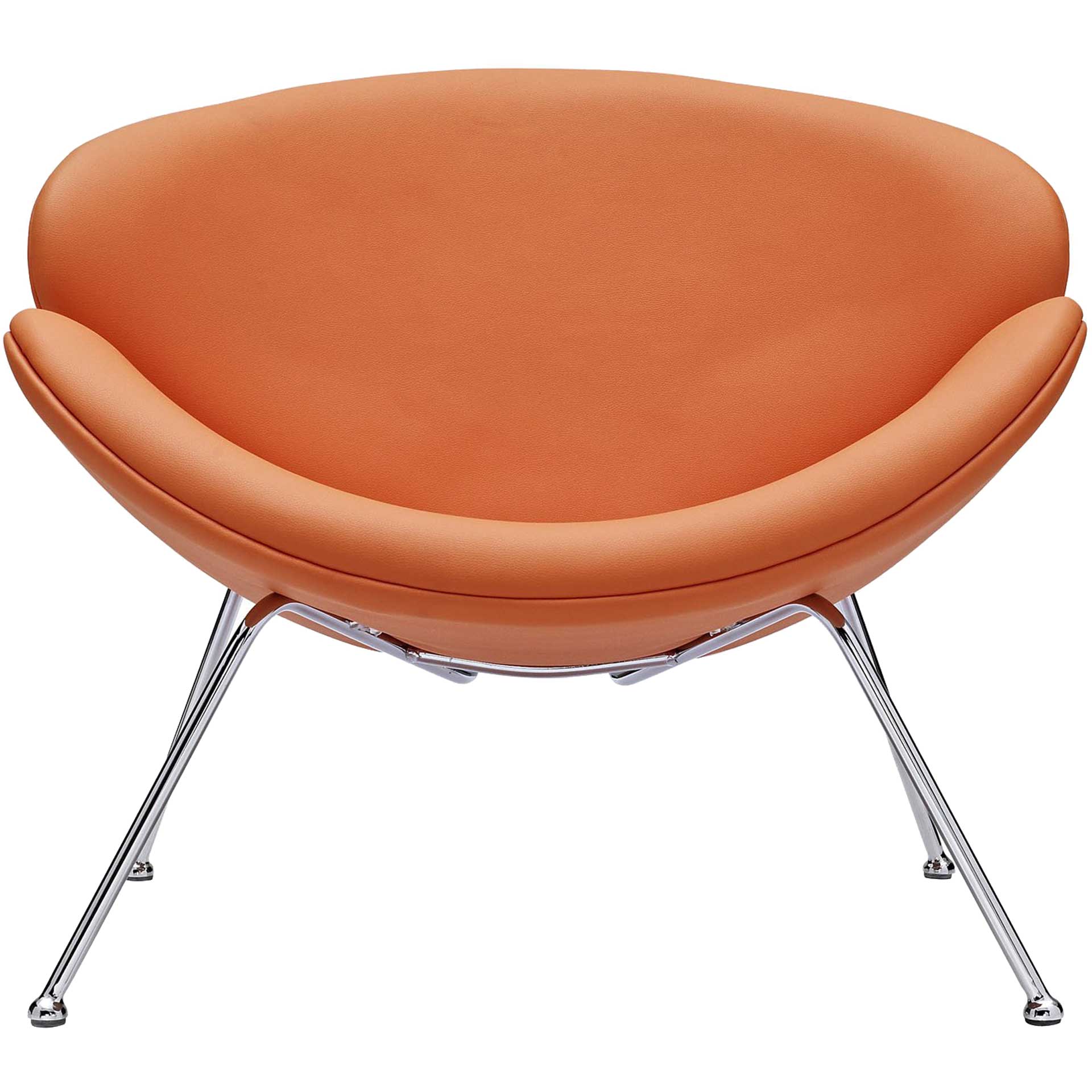 Nora Lounge Chair Orange - Image 2