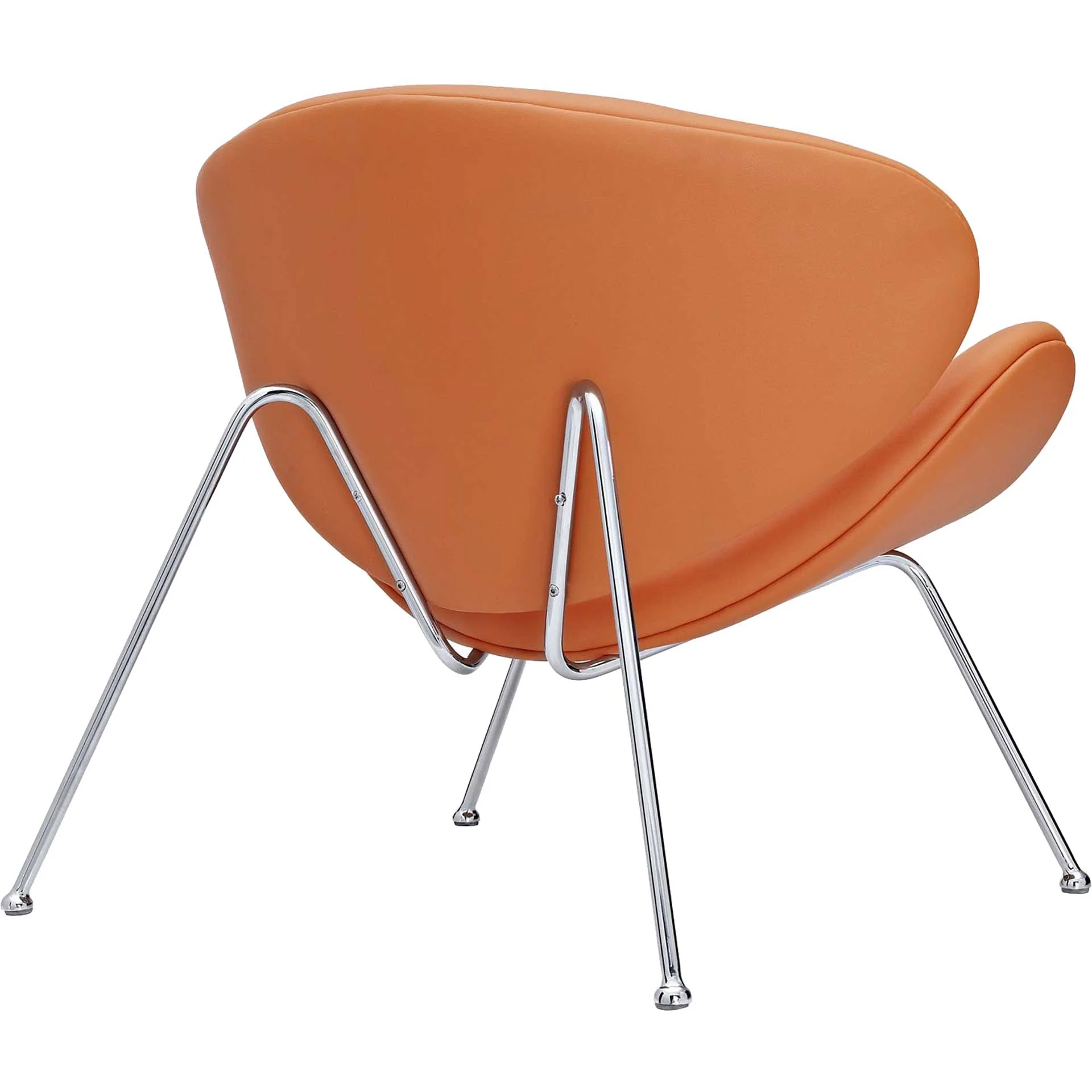 Nora Lounge Chair Orange - Image 3